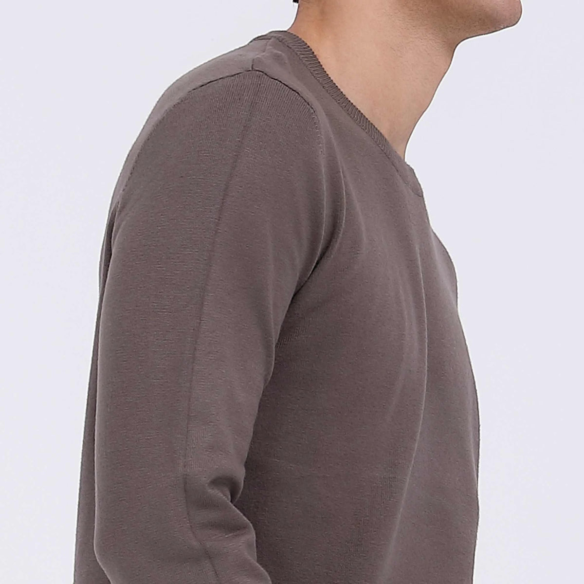 Plain Casual Sweater For Men