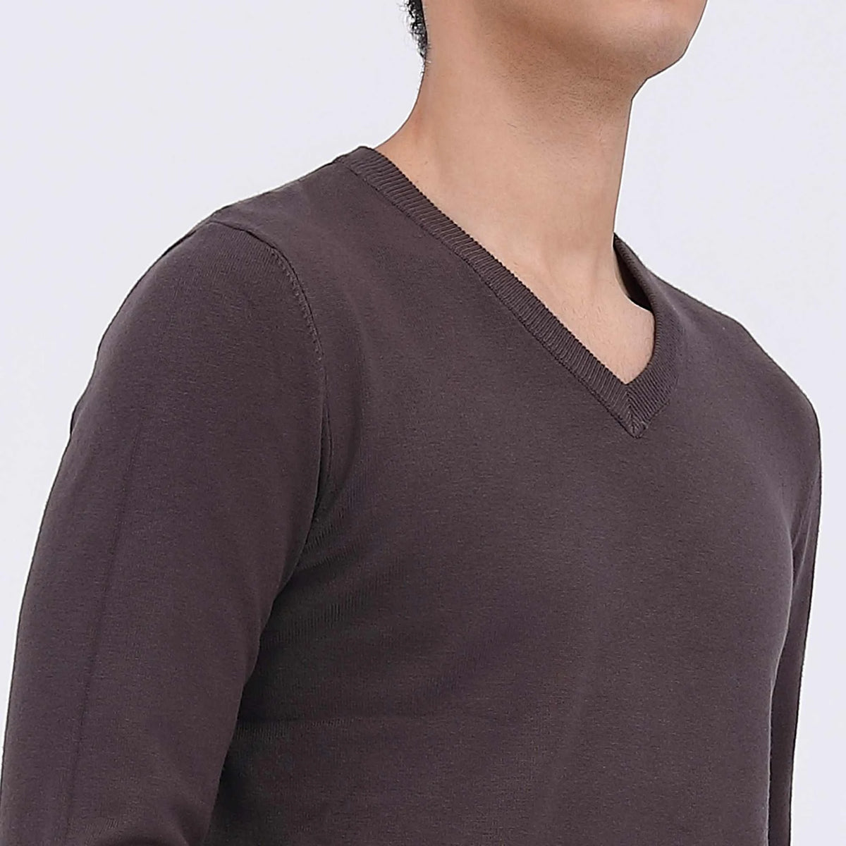 Plain Casual Sweater For Men