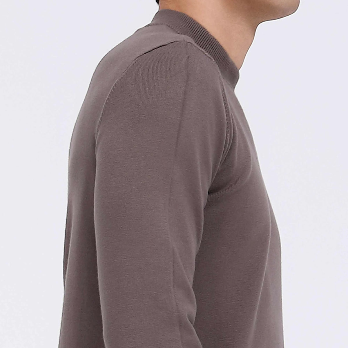 Plain Casual Sweater For Men