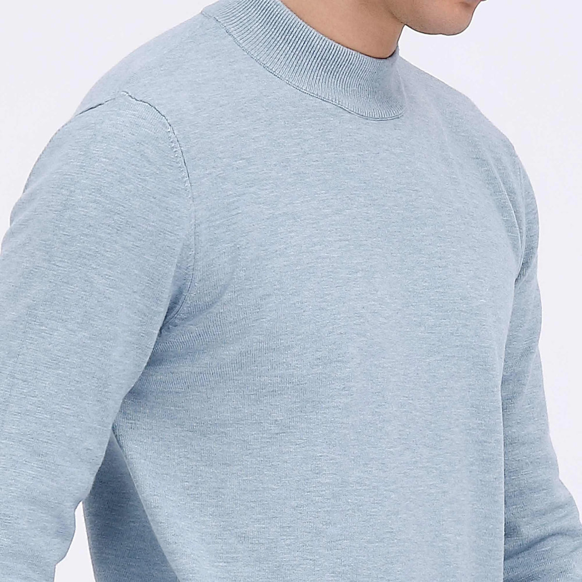 Plain Casual Sweater For Men