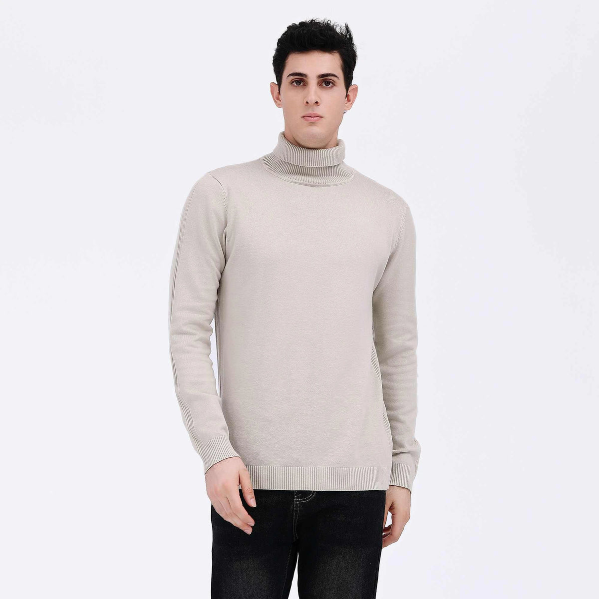 Plain Casual Sweater For Men