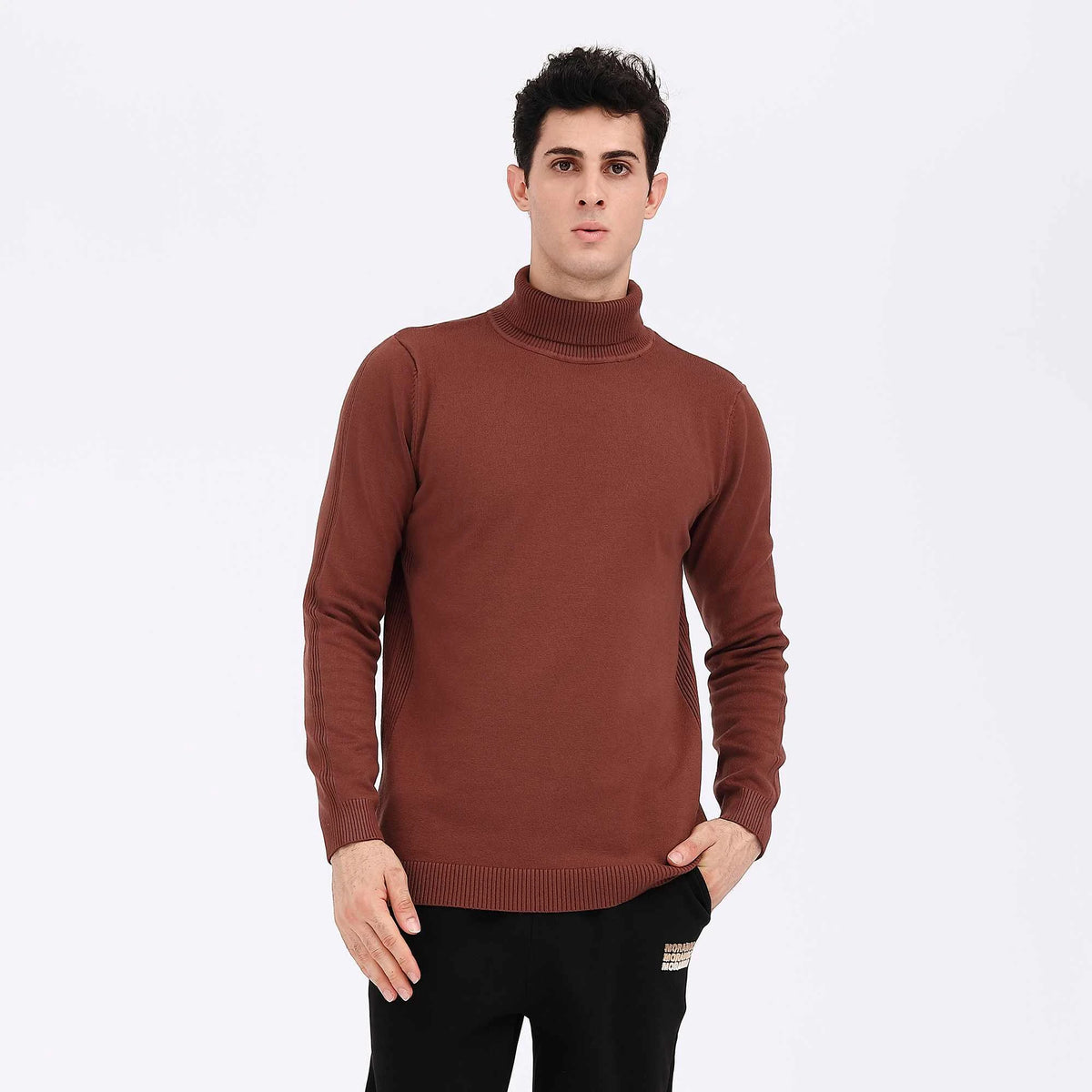 Plain Casual Sweater For Men