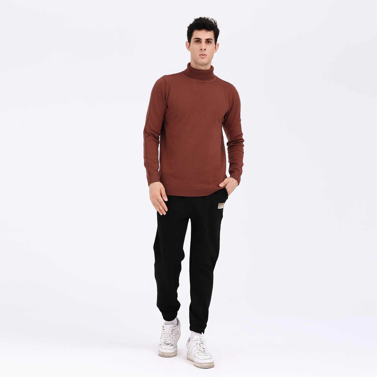 Plain Casual Sweater For Men