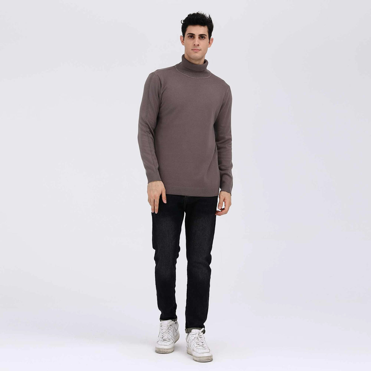 Plain Casual Sweater For Men