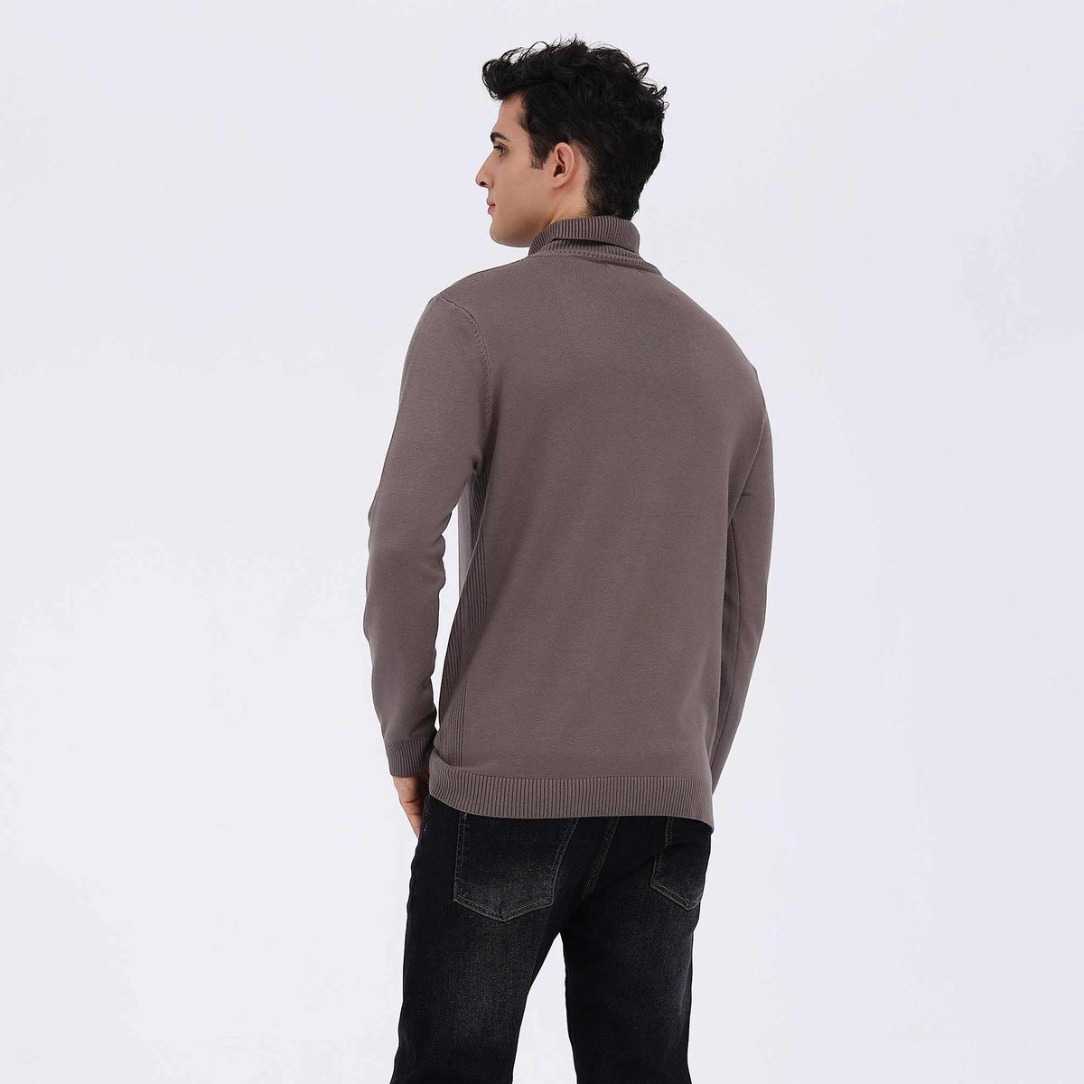 Plain Casual Sweater For Men