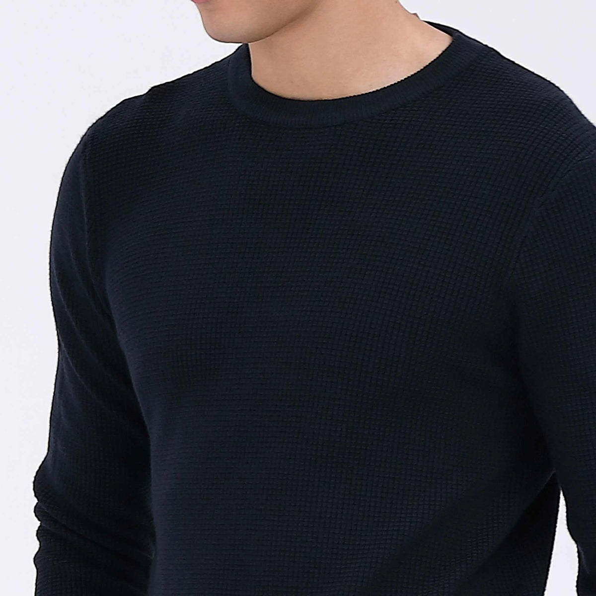 Plain Casual Sweater For Men