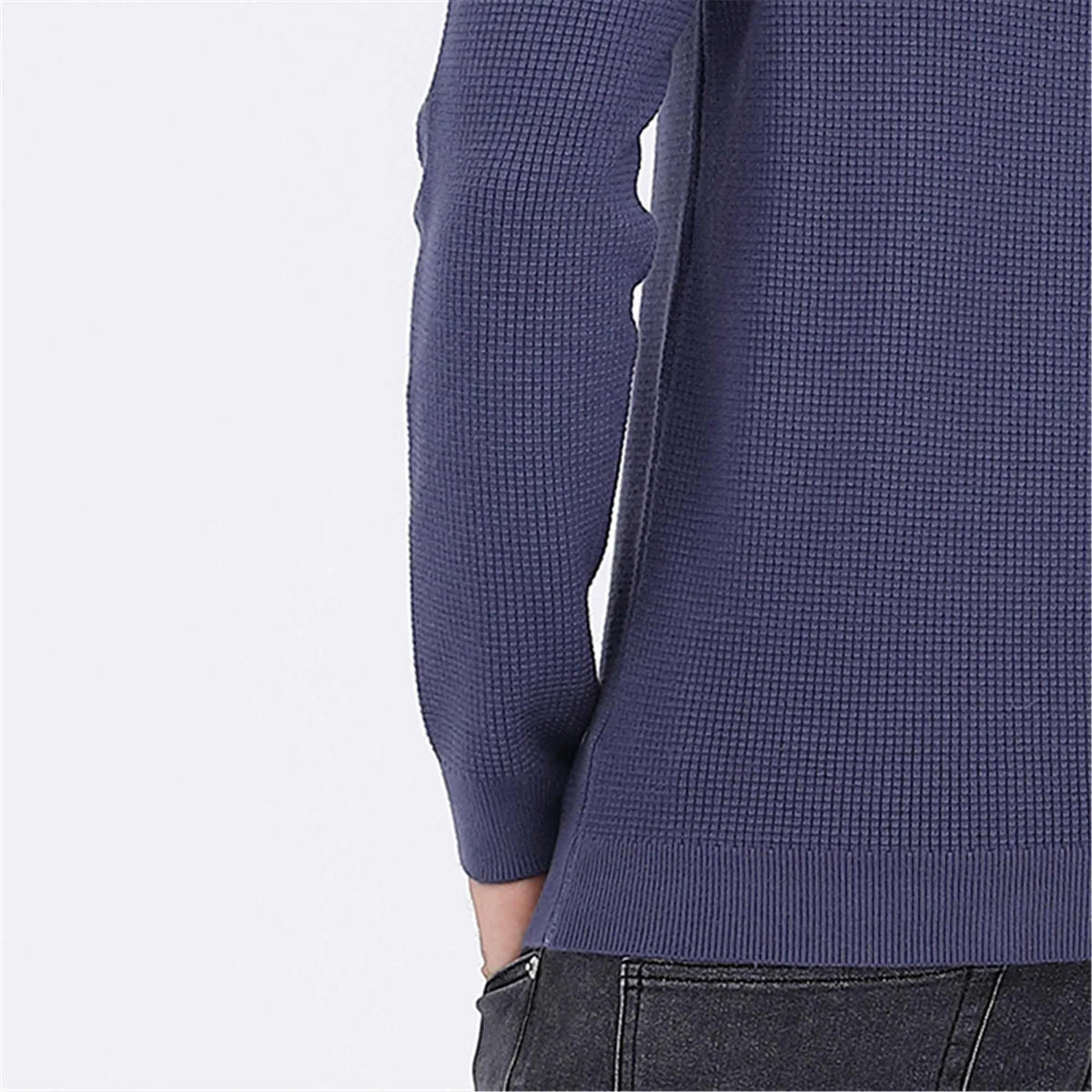 Plain Casual Sweater For Men