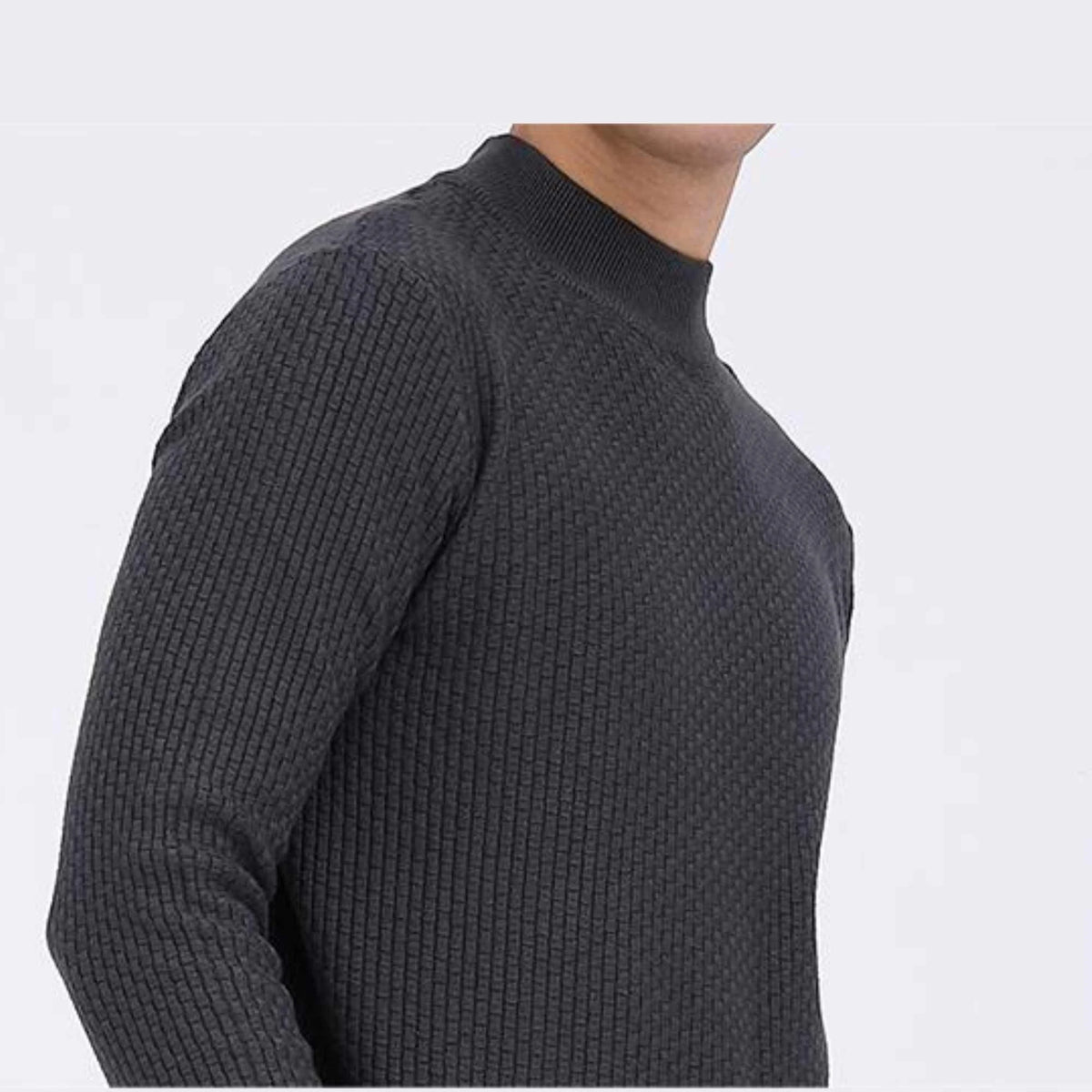 Plain Casual Sweater For Men