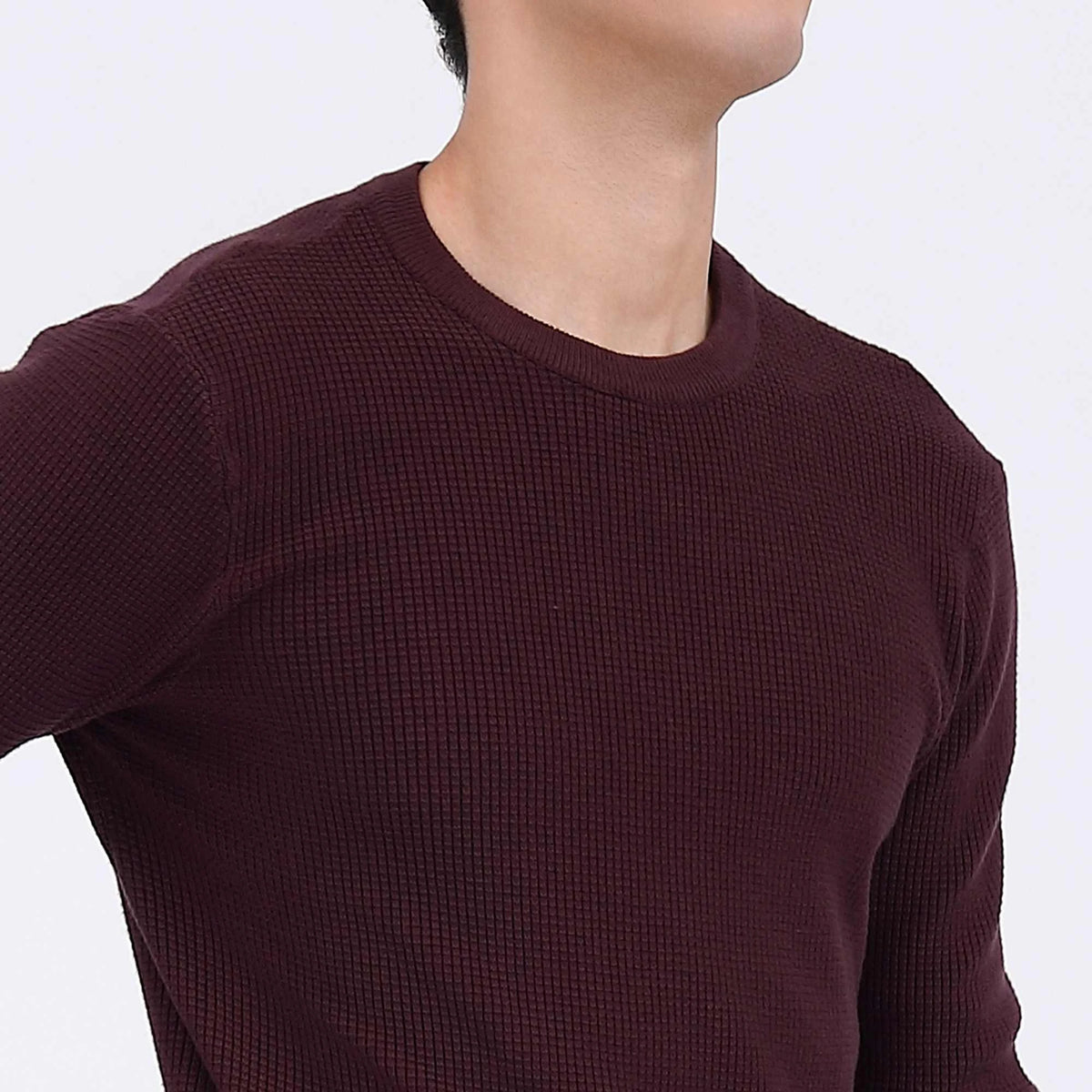 Plain Casual Sweater For Men