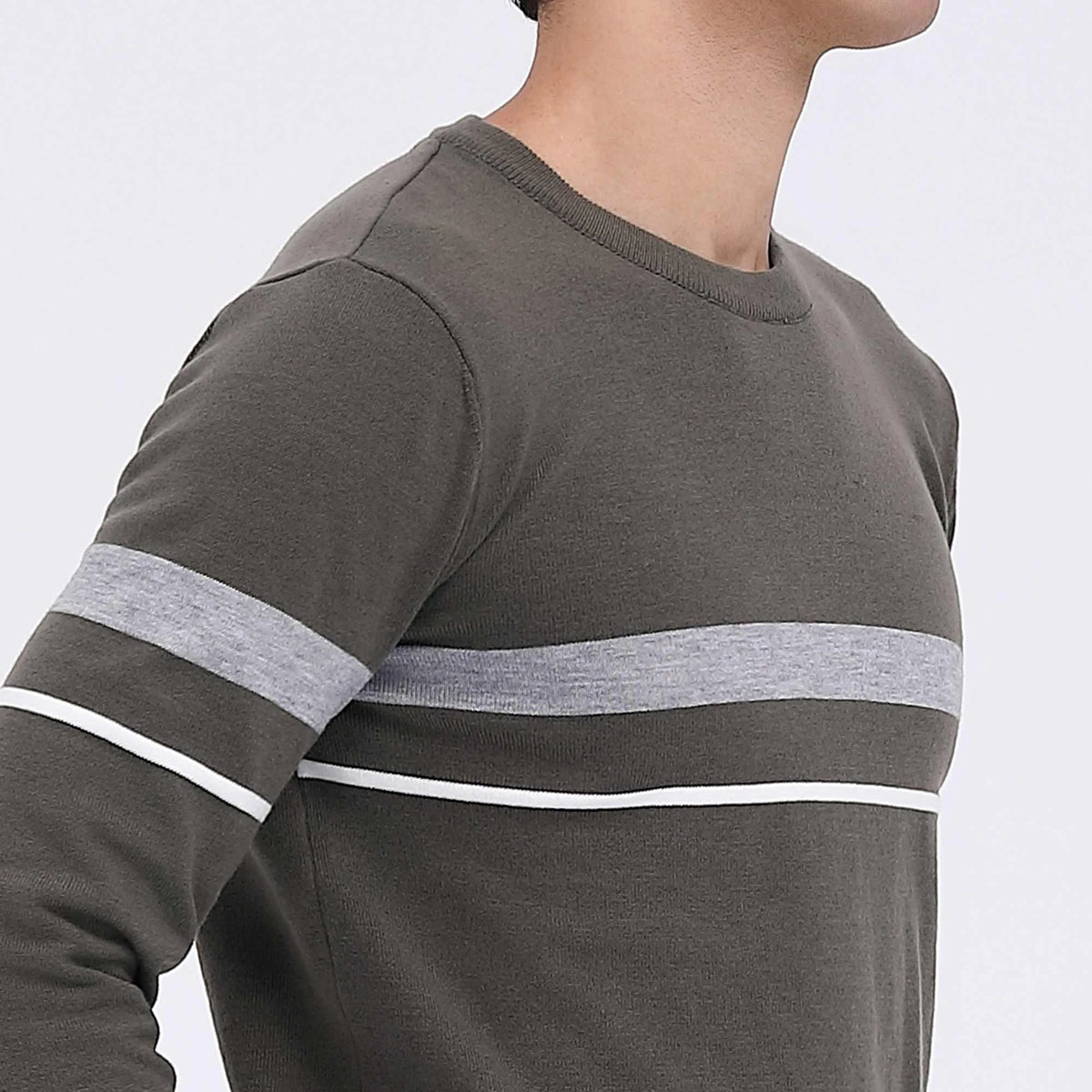 Color-Blocked Casual Sweater For Men