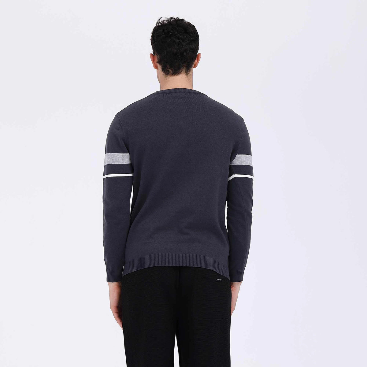 Color-Blocked Casual Sweater For Men