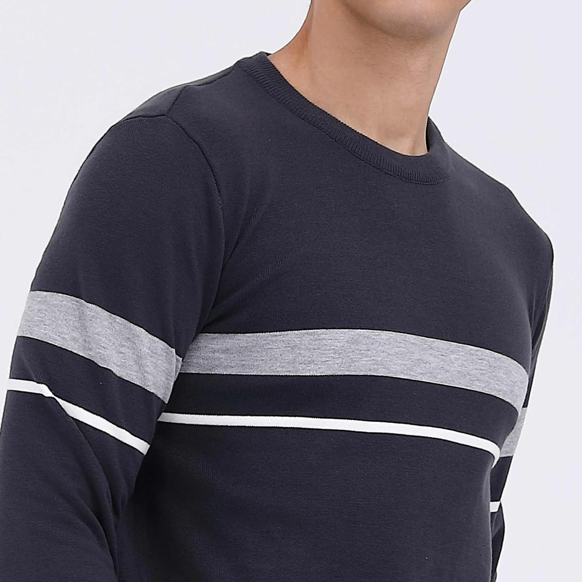 Color-Blocked Casual Sweater For Men