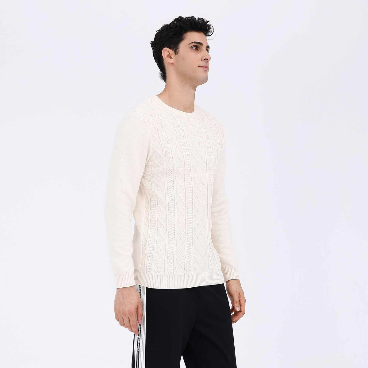 Jacquard Casual Sweater For Men