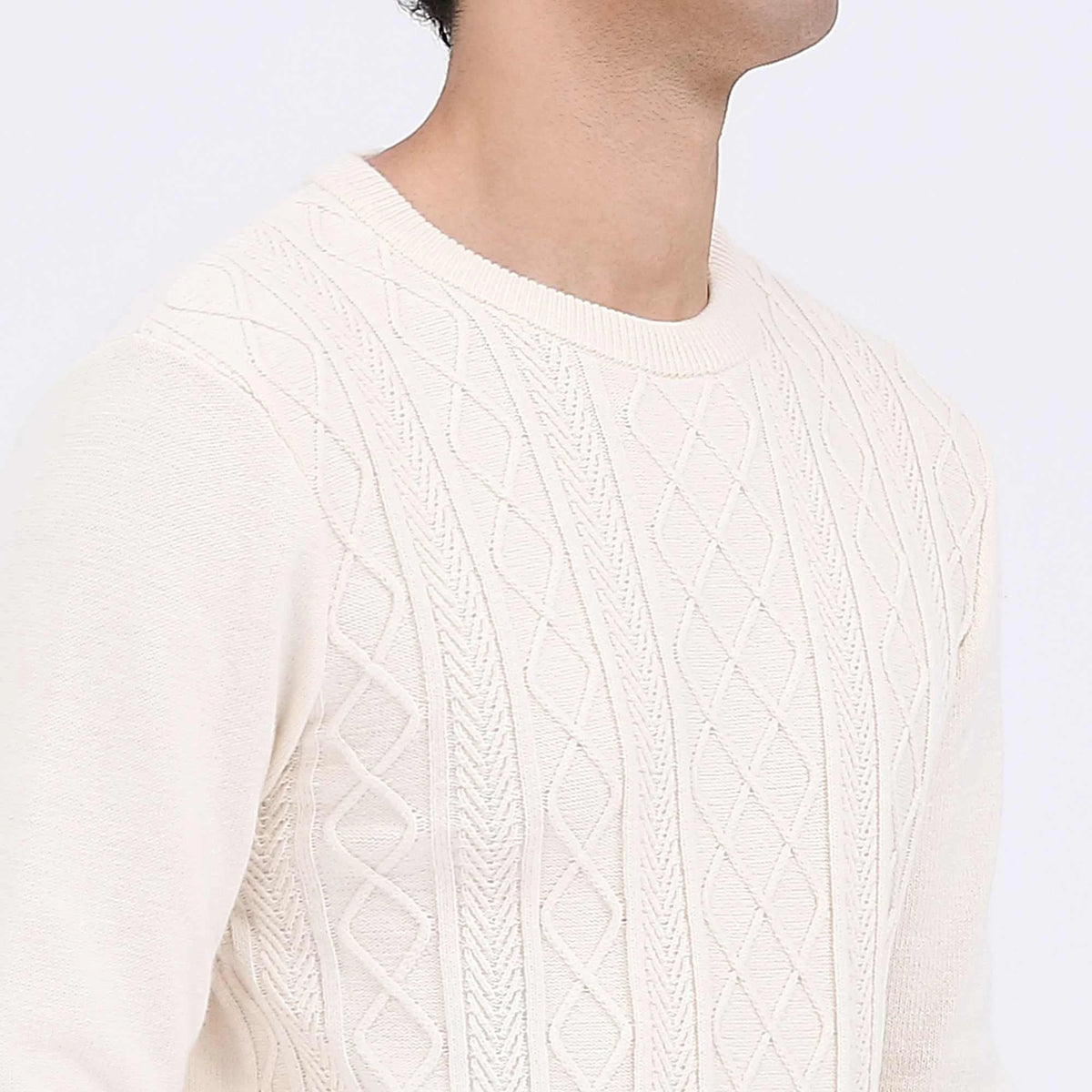 Jacquard Casual Sweater For Men