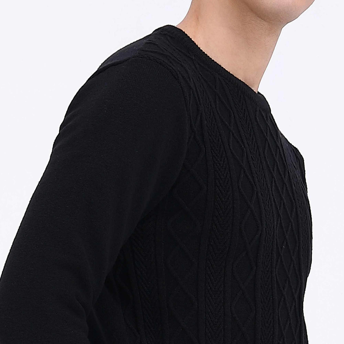 Jacquard Casual Sweater For Men