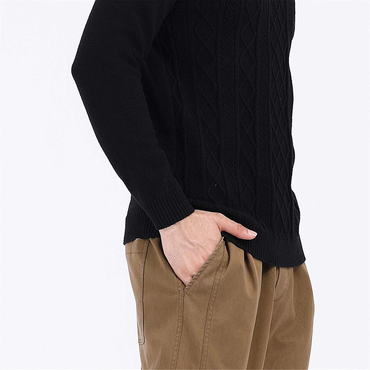 Jacquard Casual Sweater For Men