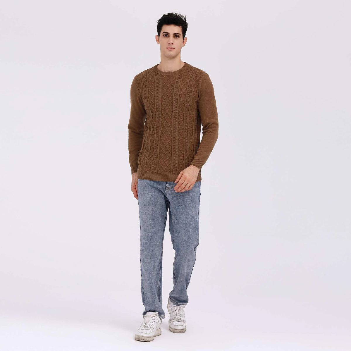 Jacquard Casual Sweater For Men