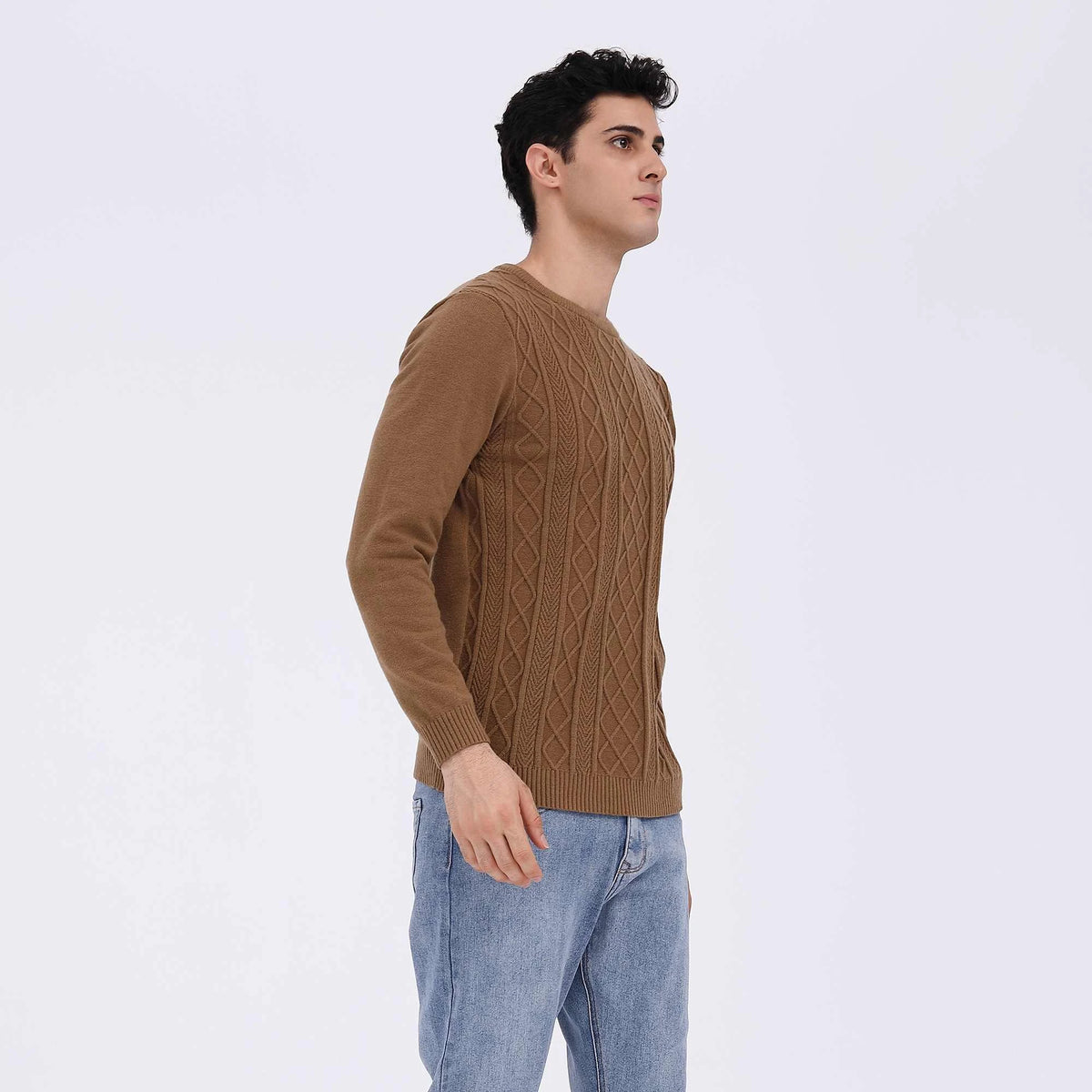 Jacquard Casual Sweater For Men