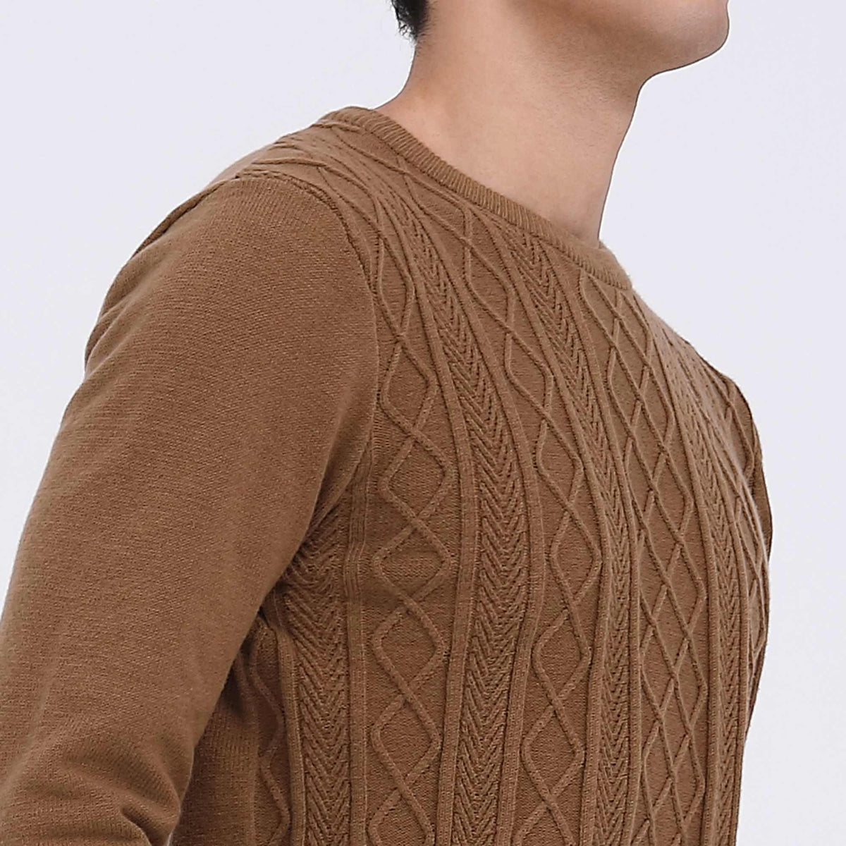 Jacquard Casual Sweater For Men