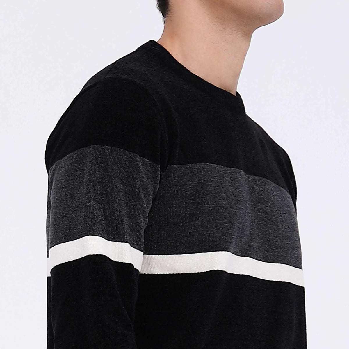 Color-Blocked Casual Sweater For Men