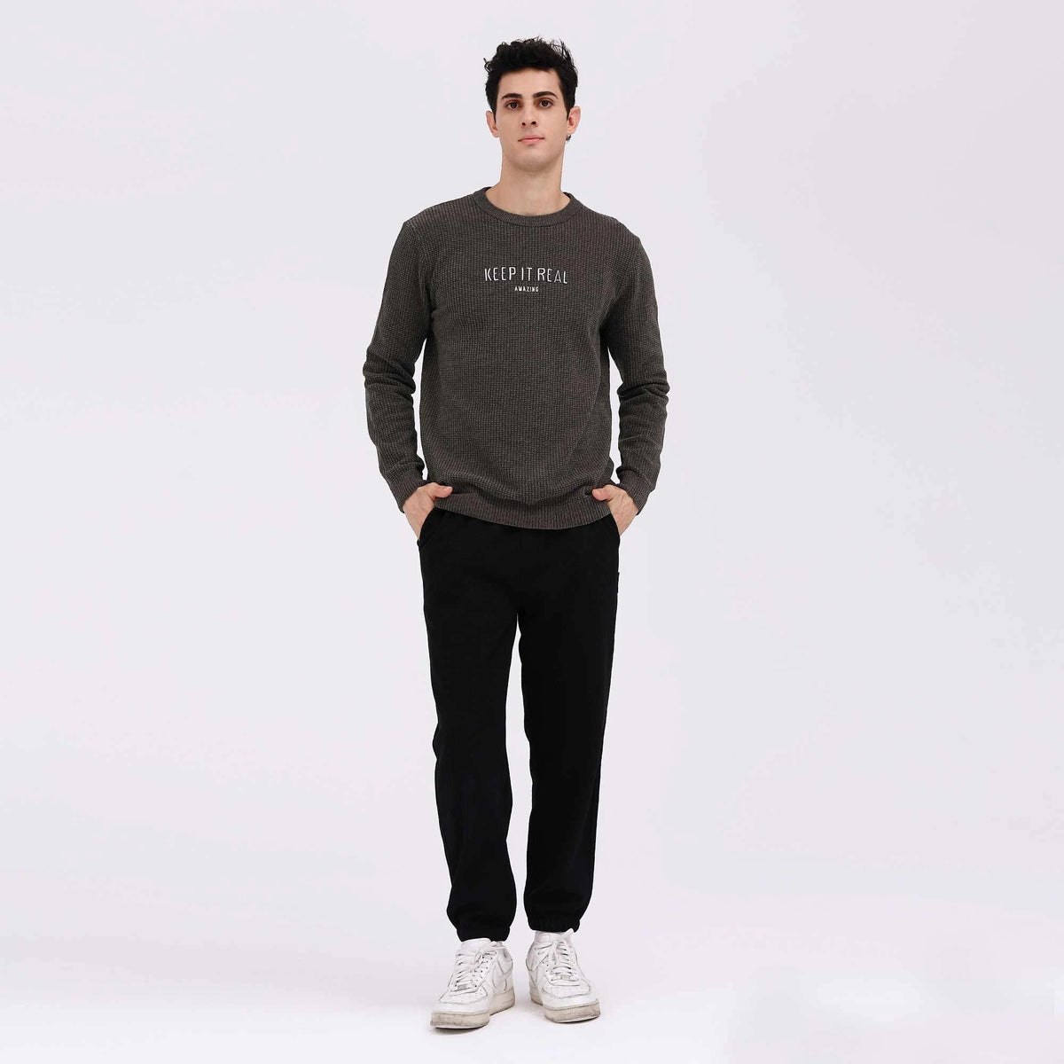 Embroidery Casual Sweater For Men