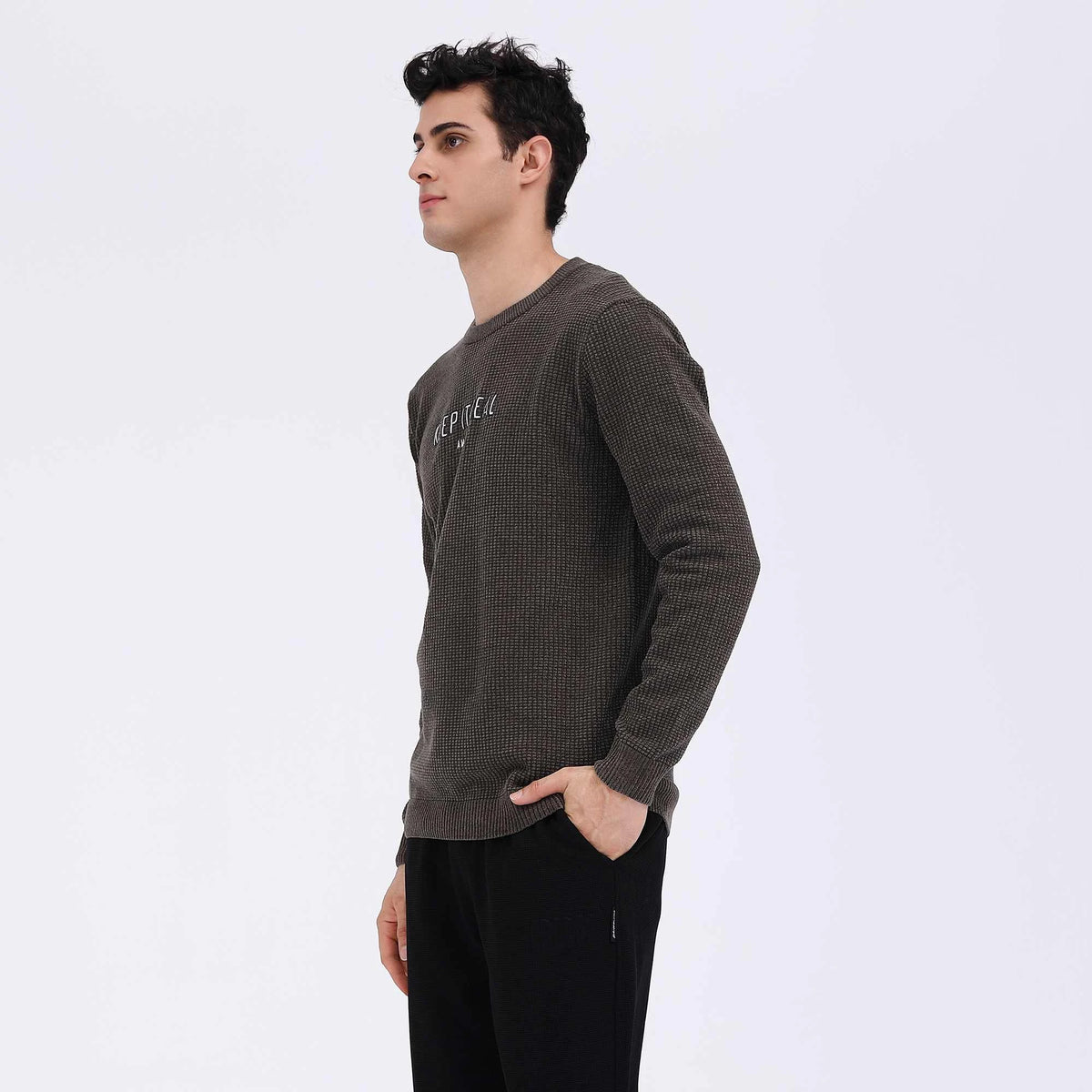 Embroidery Casual Sweater For Men