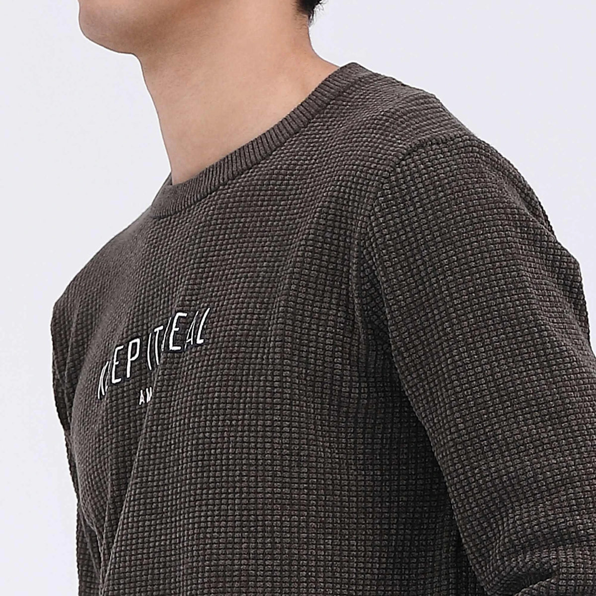 Embroidery Casual Sweater For Men