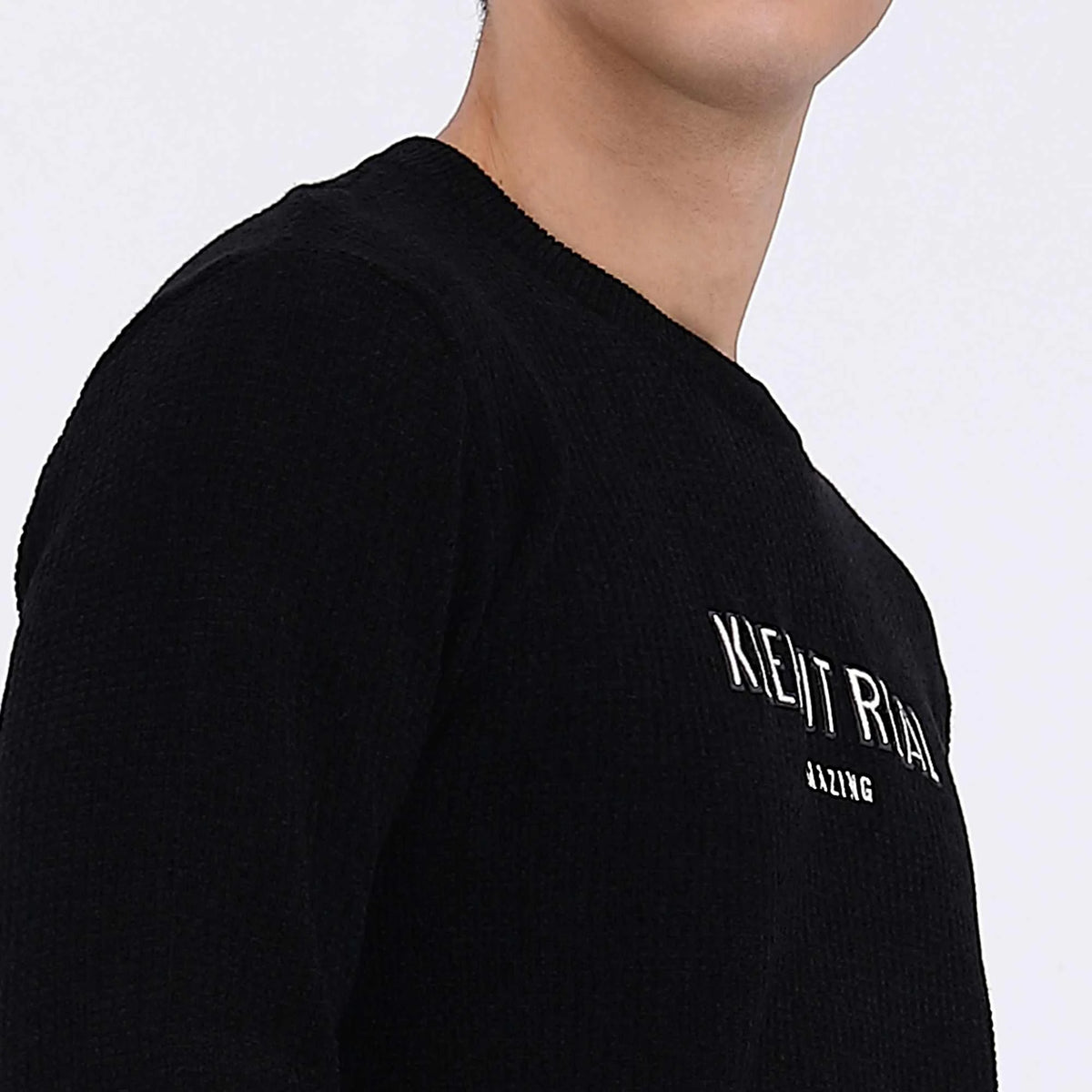 Embroidery Casual Sweater For Men