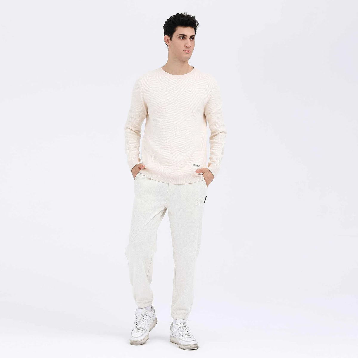 Badge Casual Sweater For Men