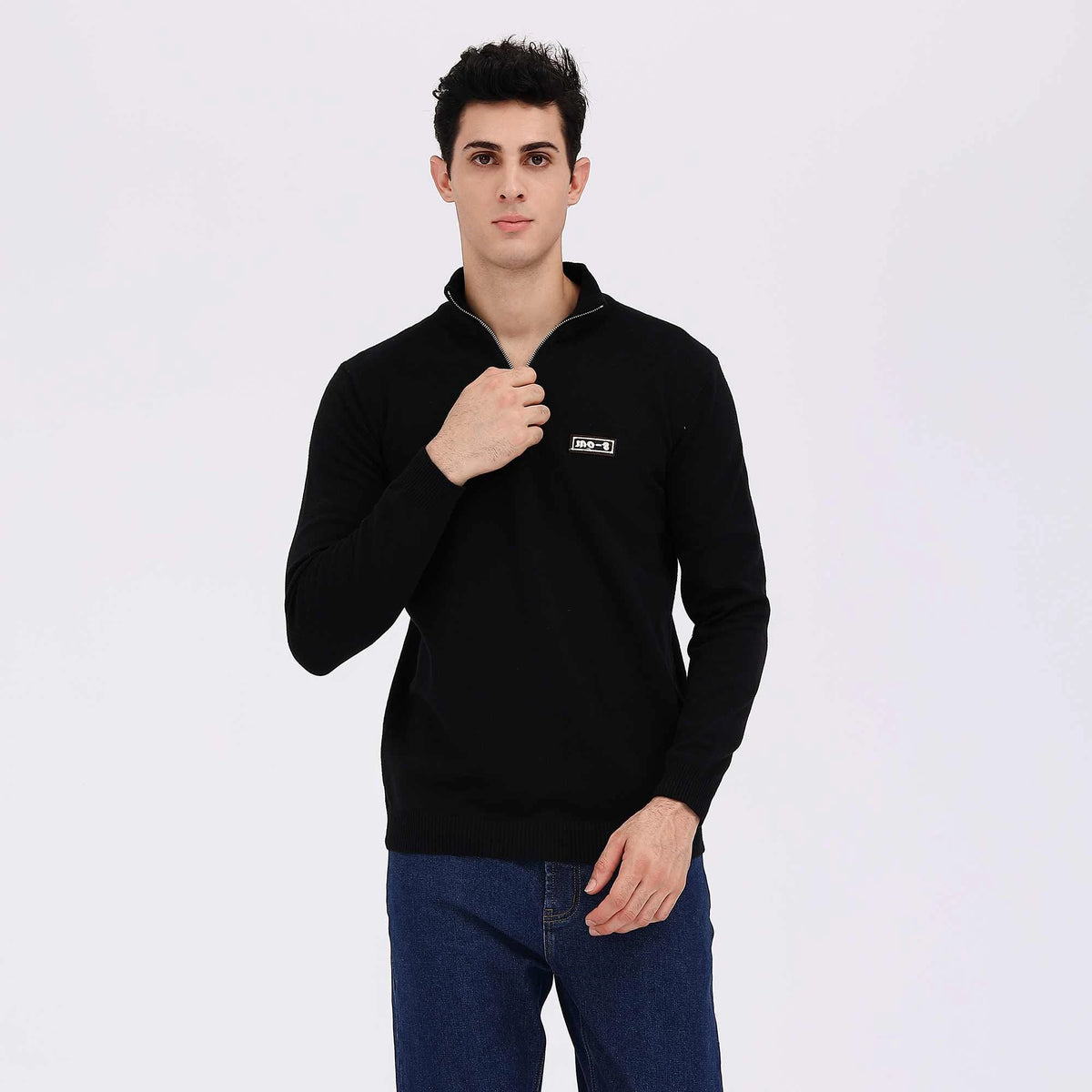 Badge Casual Sweater For Men