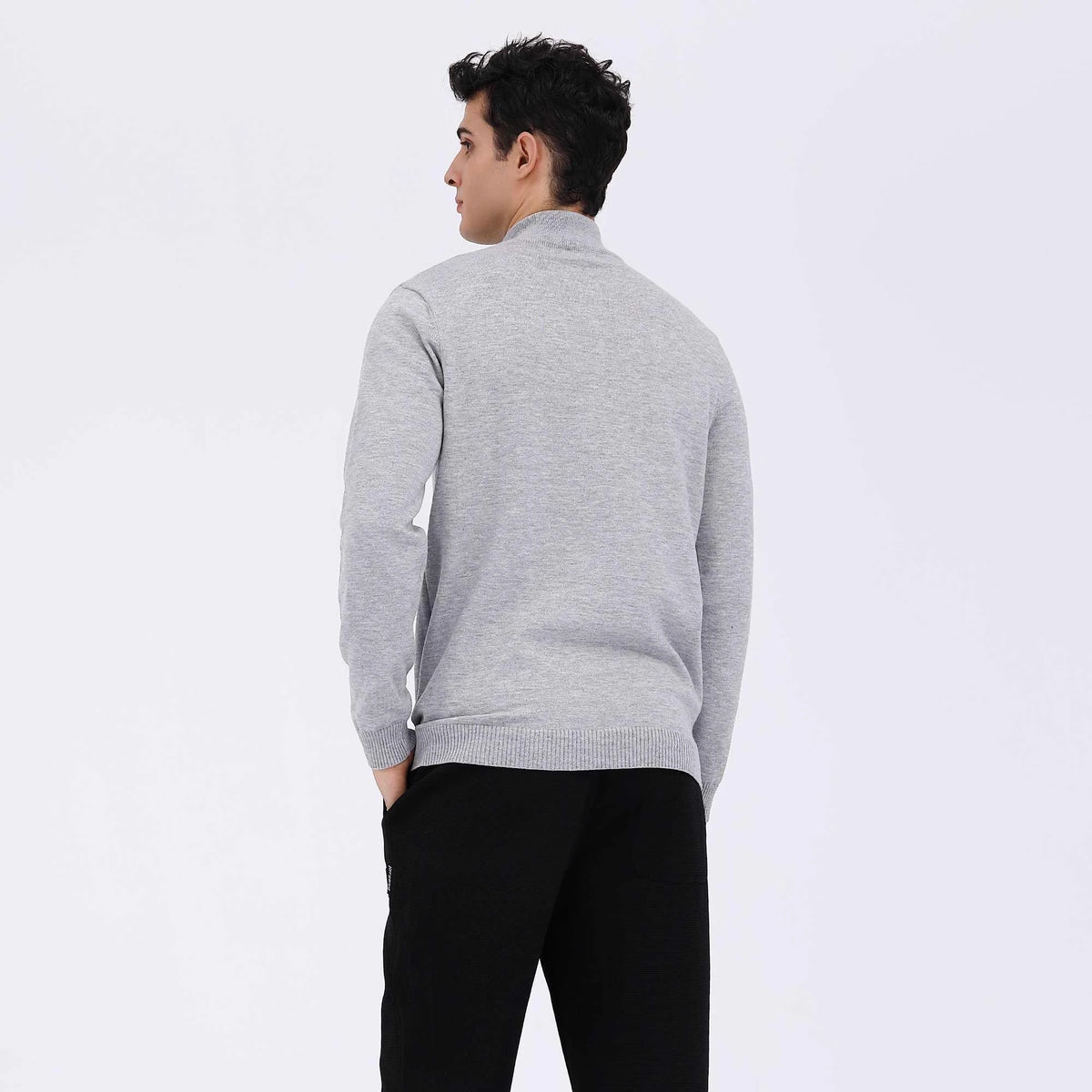 Badge Casual Sweater For Men