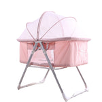 Baby Folding Bed Free Pink Image