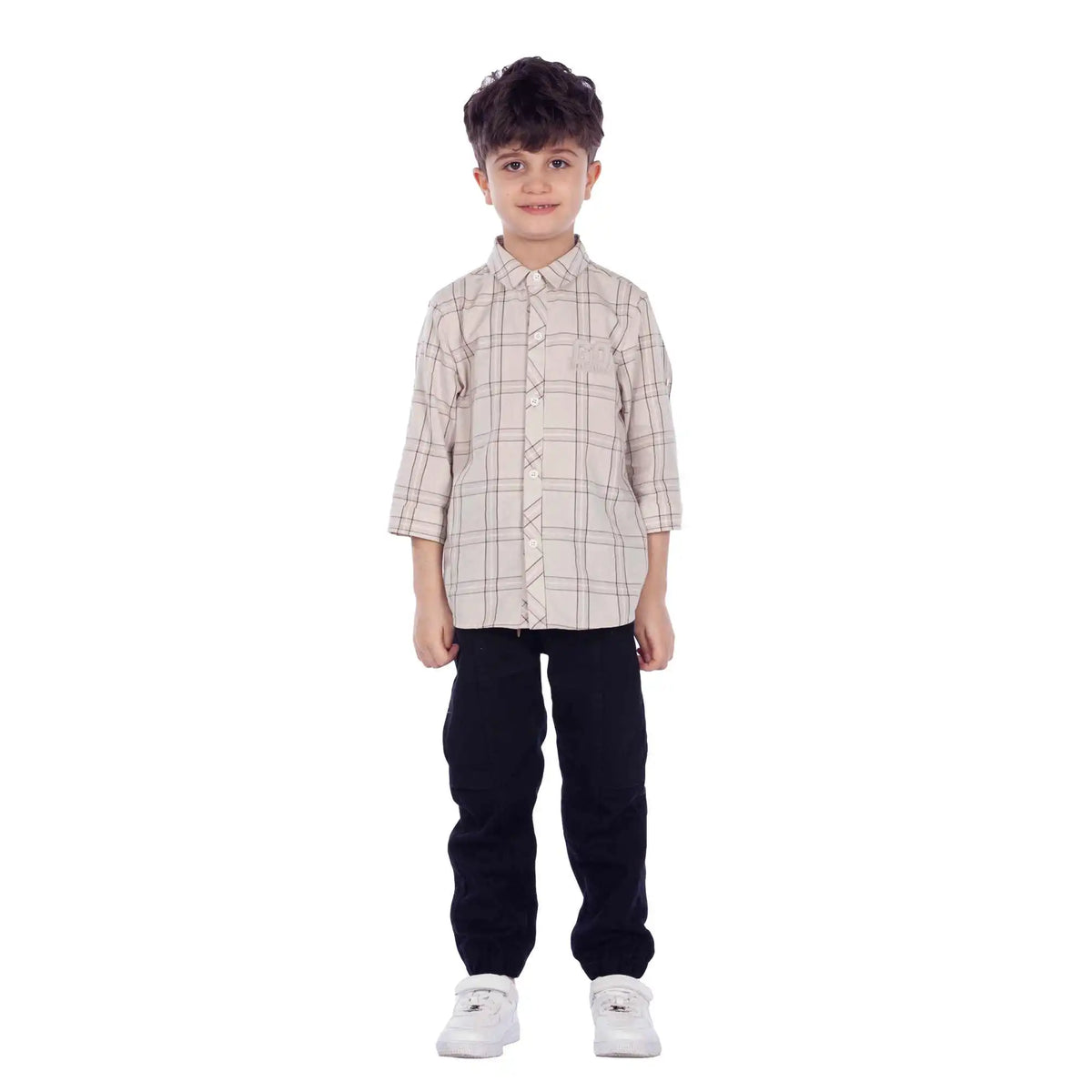 Ankle-tied Elegant Pants For Boys 140 | 8-9Y Dark Green 140 | 8-9Y,84,54,50.5,82 Image