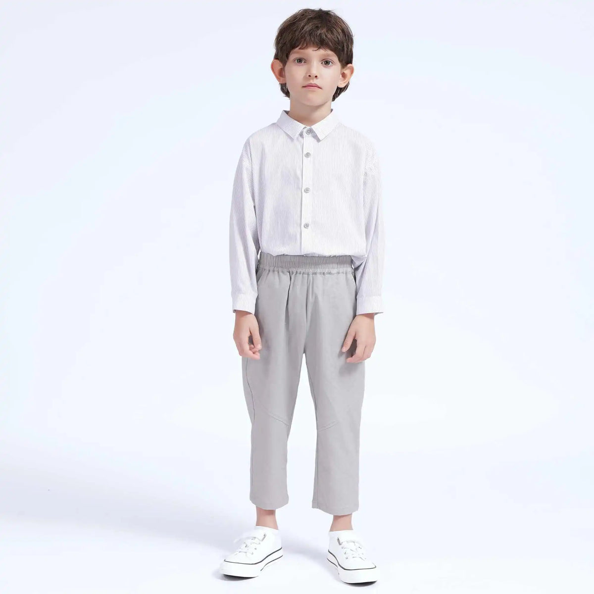 Ordinary Casual Pants For Boys 120 | 5-6Y Gray Image