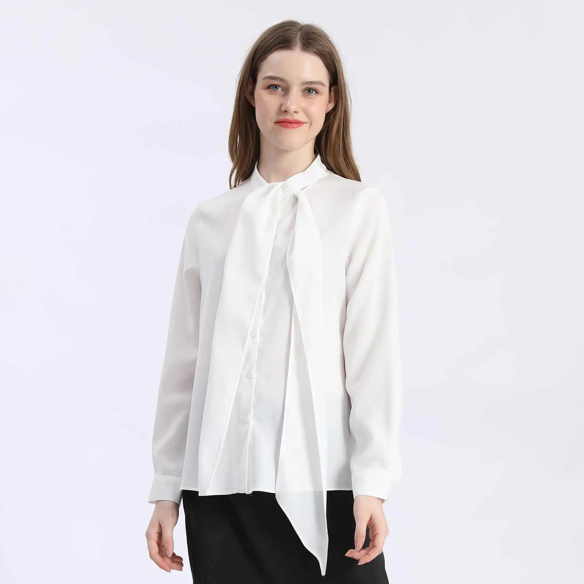 plain fashion shirt for women image