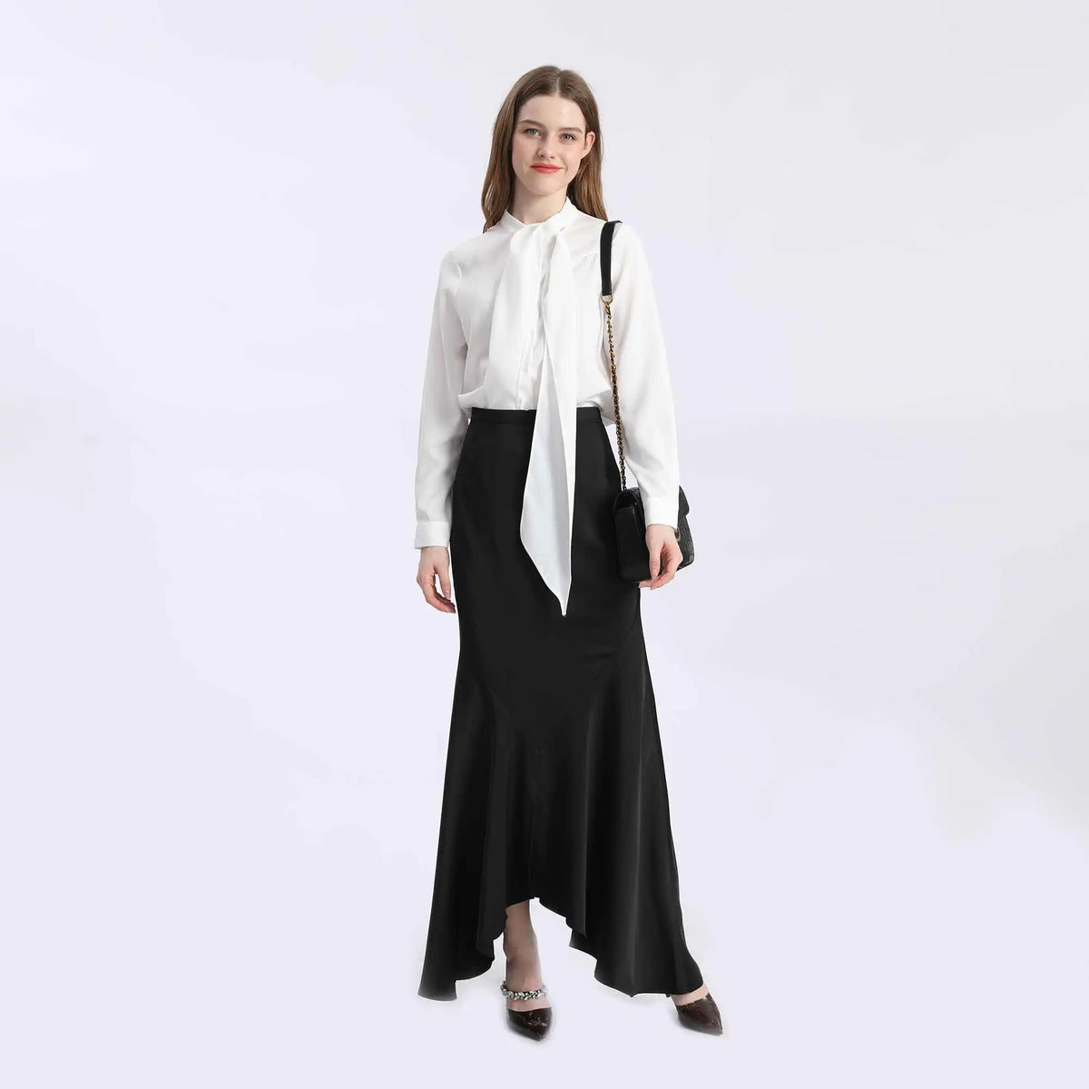 plain fashion shirt for women image