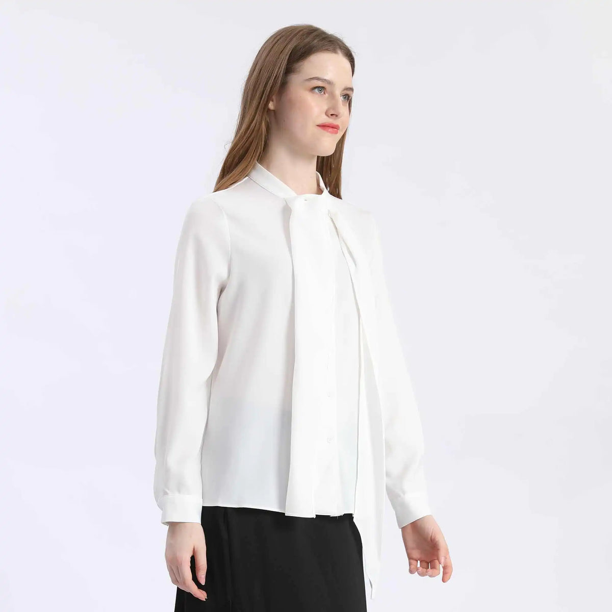 plain fashion shirt for women image