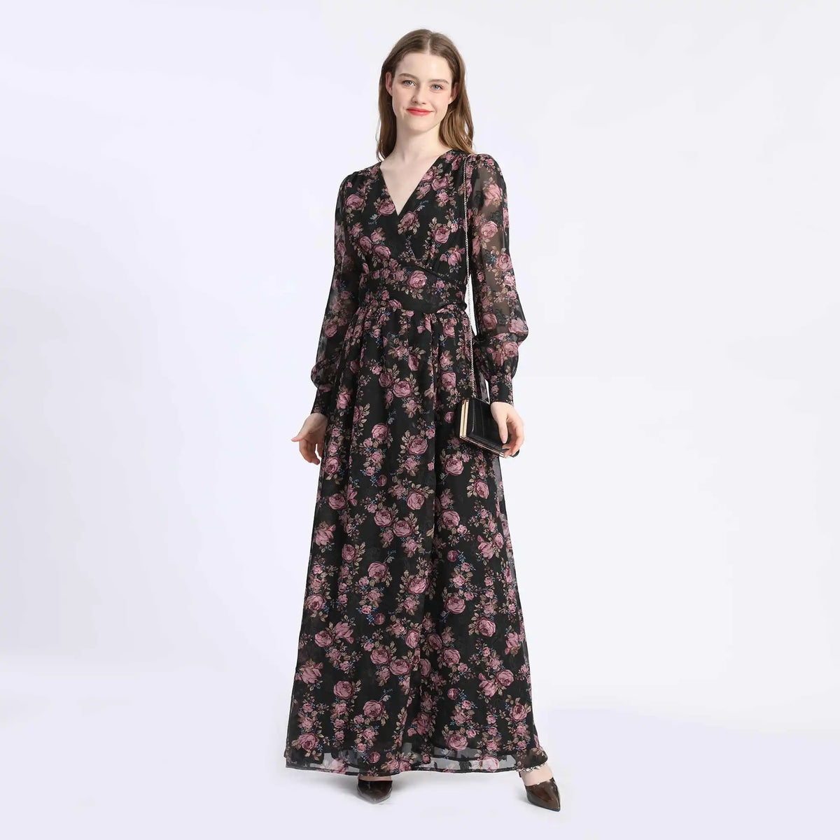 Floral Fashion Dress For Women