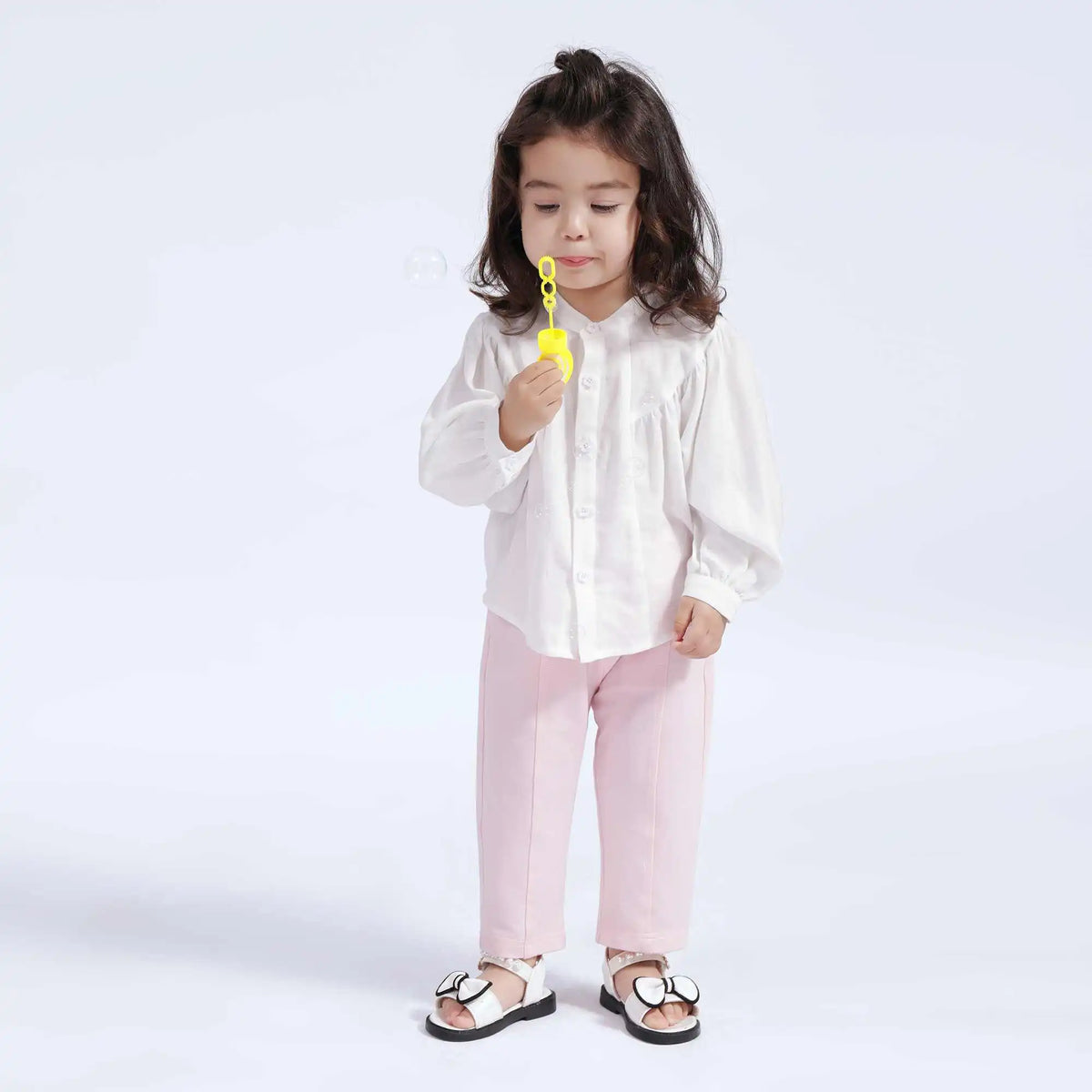 Plain Casual Shirt For Baby Girl 90 | 24M Off White 90 | 24M,38,65,41.5, Image