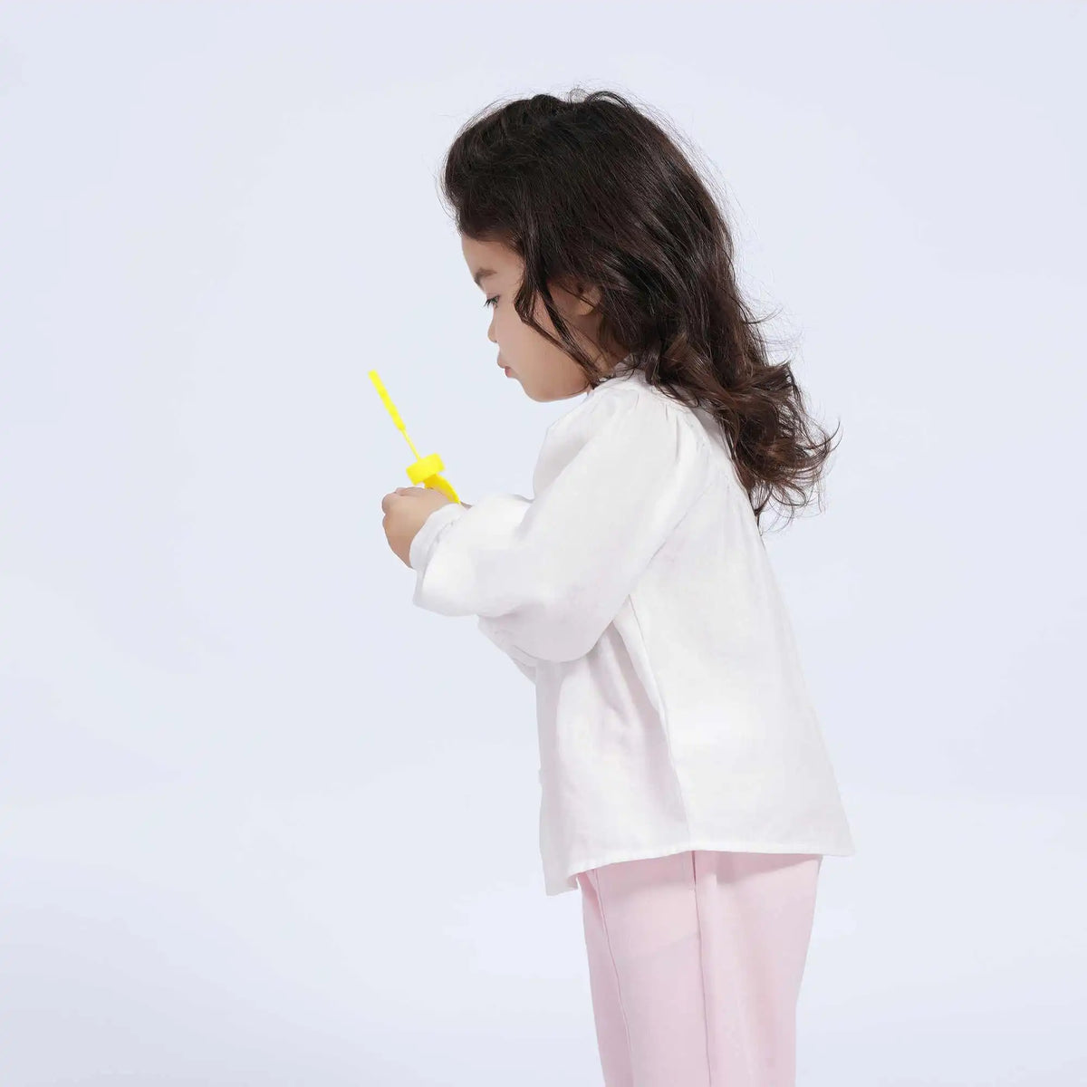 Plain Casual Shirt For Baby Girl 100 | 3Y Off White 100 | 3Y,41,70,46, Image