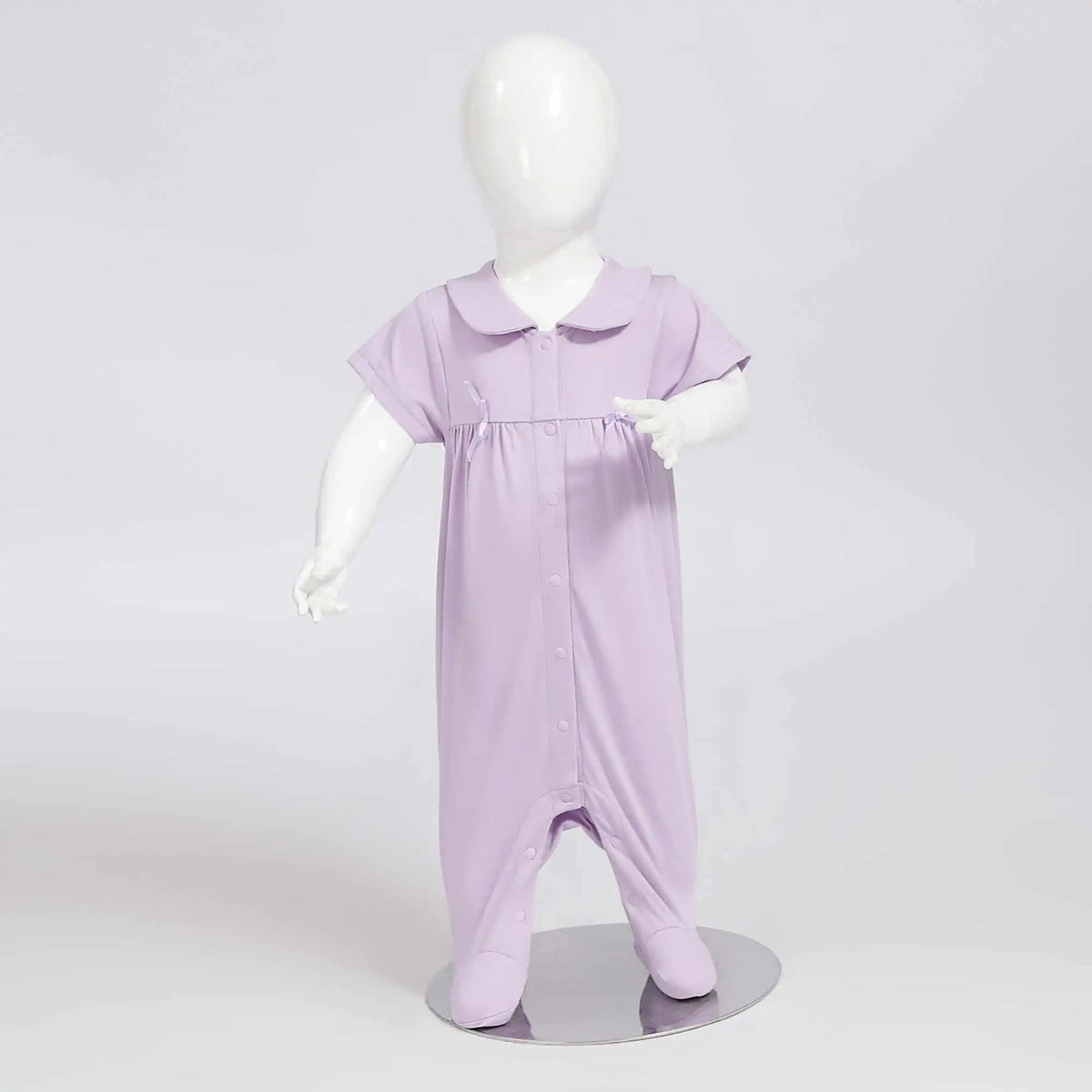 Plain Casual Romper For Baby Girl 66 | 6-9M Purple 66 | 6-9M,58,52,23,,,62 Image