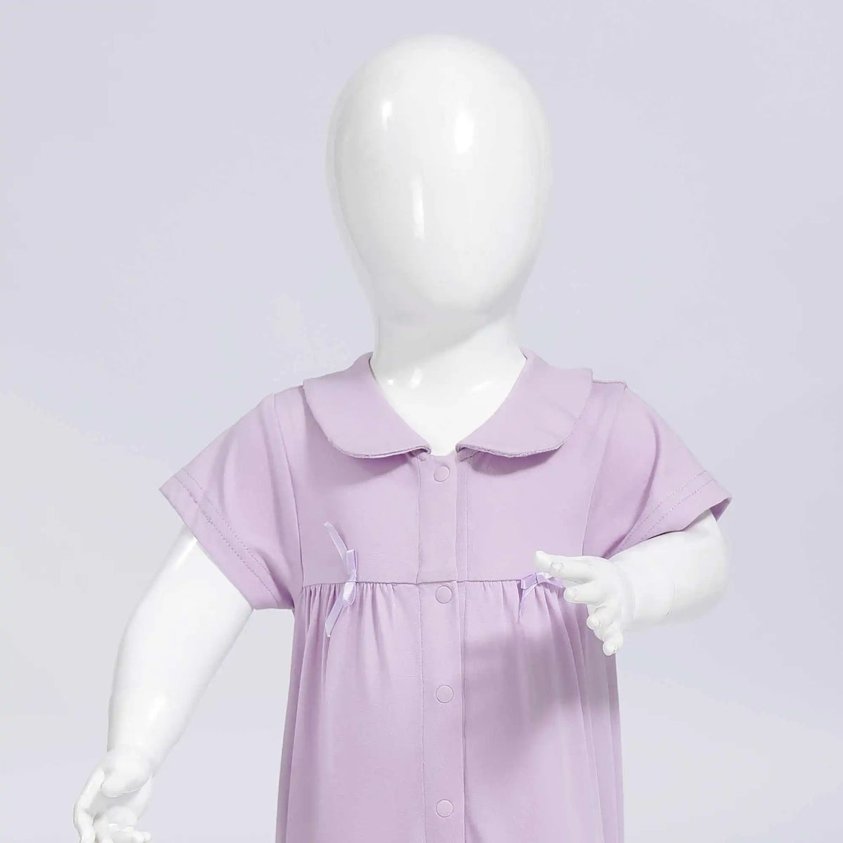 Plain Casual Romper For Baby Girl 73 | 9-12M Purple 73 | 9-12M,61,54,25,,,64 Image