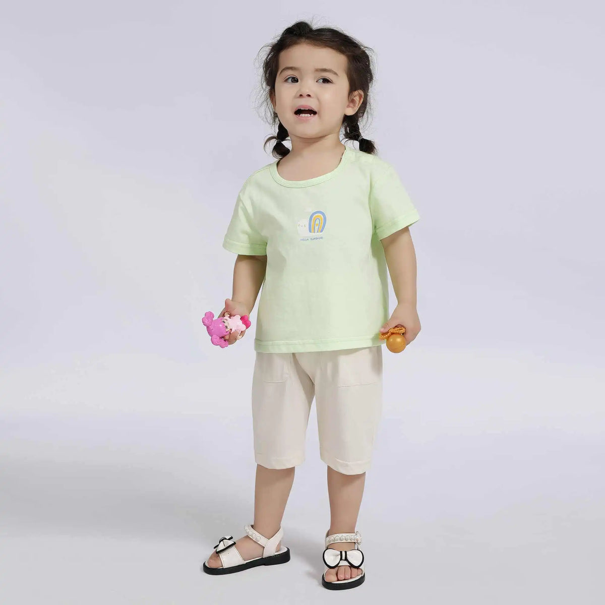 Baggy Sport Pants For Baby Girl 80 | 12-18M Khaki 80 | 12-18M,33,42,37,63 Image