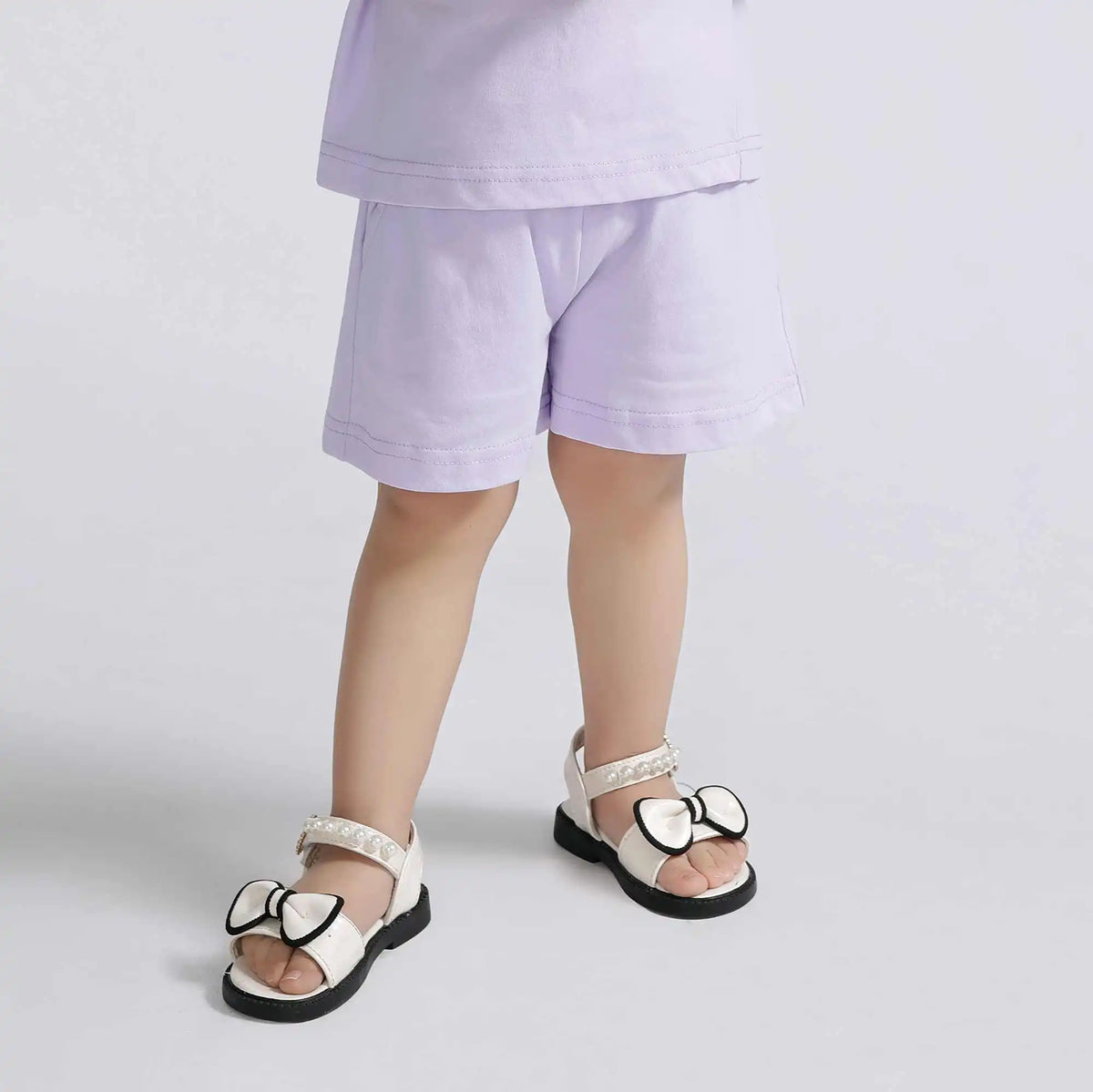 Baggy Sport Shorts For Baby Girl 66 | 6-9M Purple 66 | 6-9M,21,40,35.5,61 Image