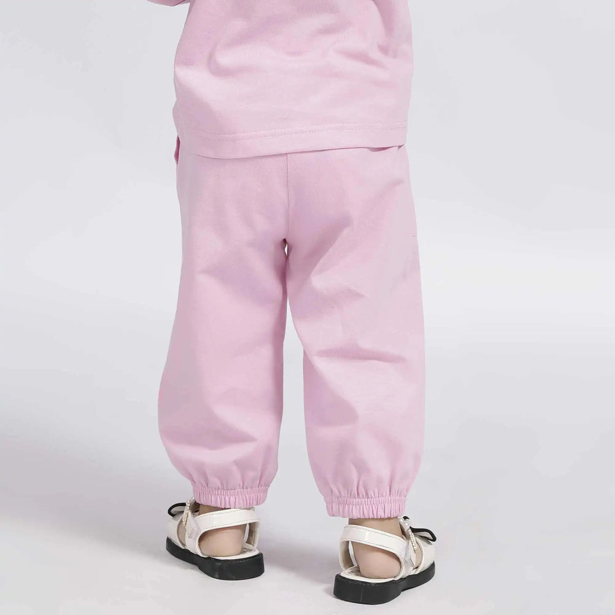 Ankle-Tied Sport Pants For Baby Girl 73 | 9-12M Pink 73 | 9-12M,42,41,36.75,61 Image