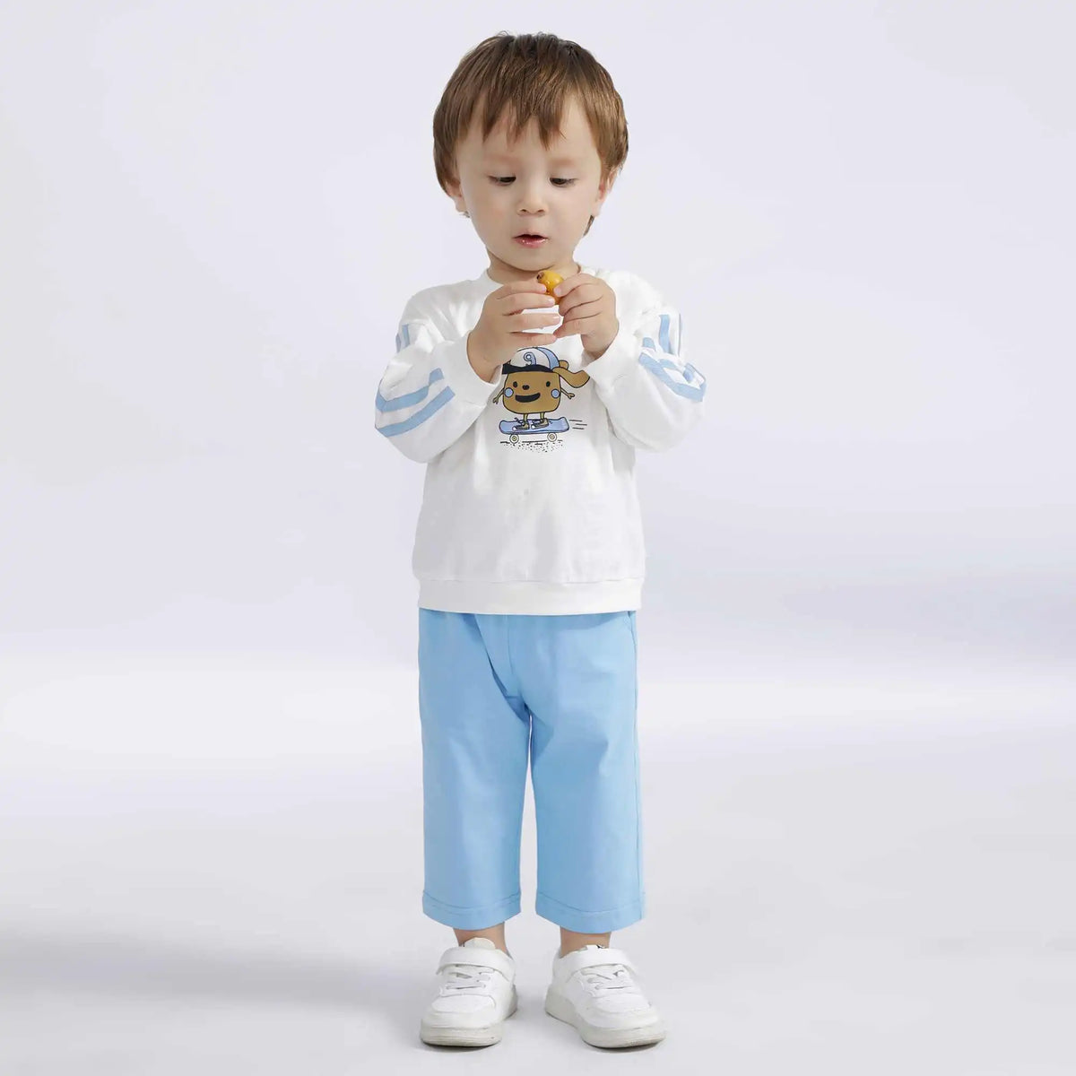 baggy sport pants for baby boy image