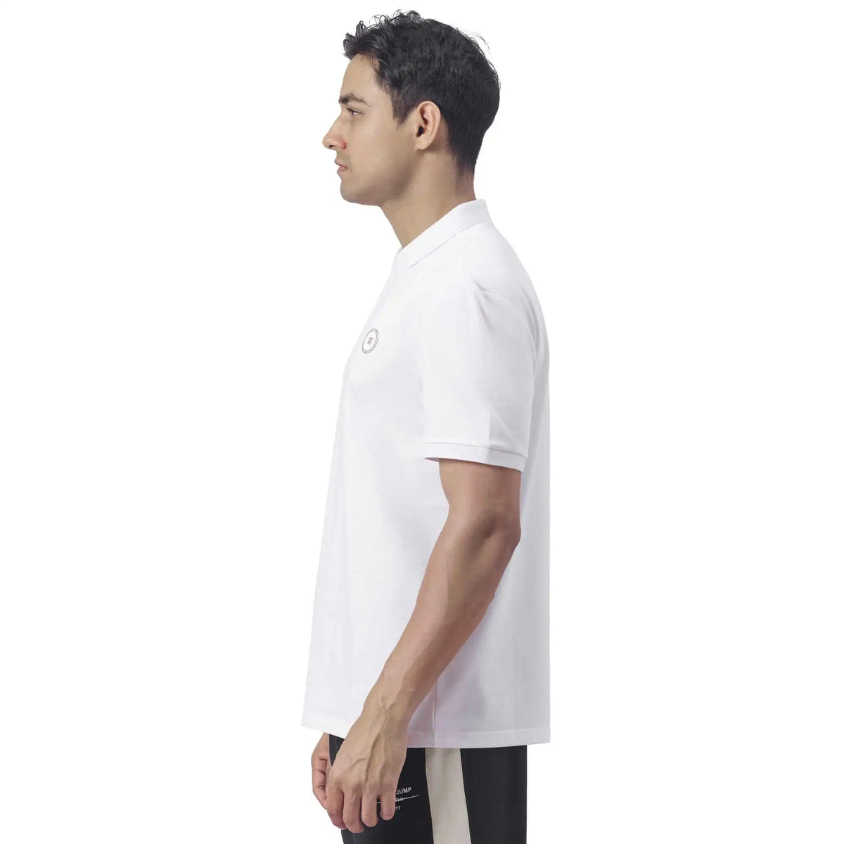 Printed Causal Polo Shirt For Men 3XL White 3XL,77,120,26, Image