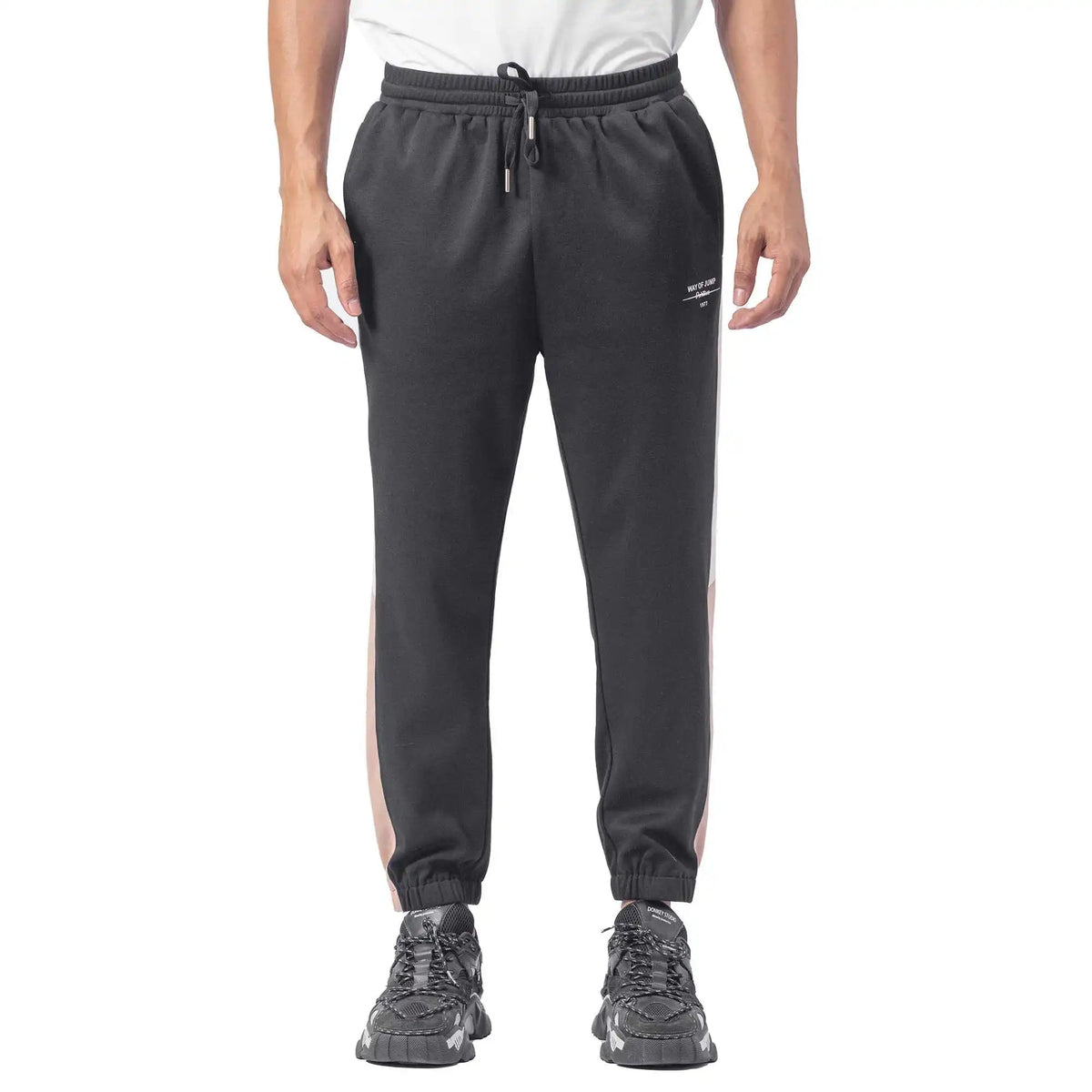 ankle tied causal pants for men image