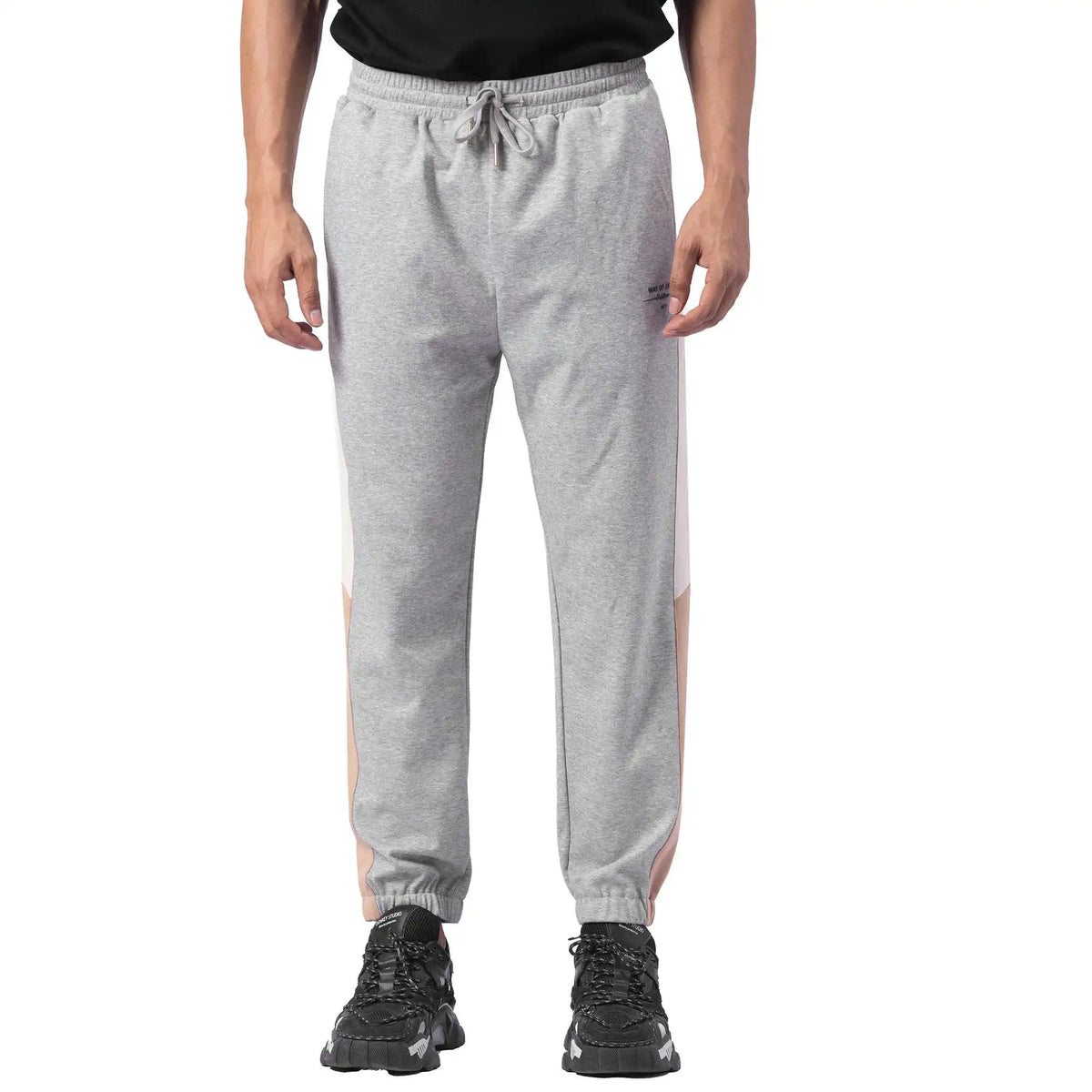 ankle tied causal pants for men image