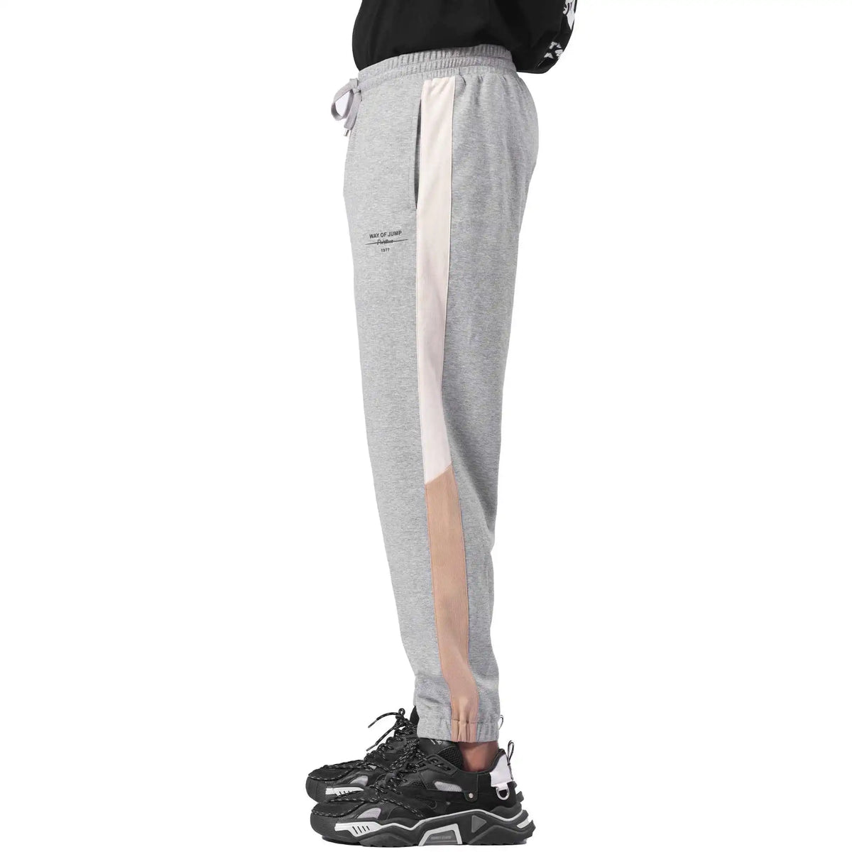 ankle tied causal pants for men image